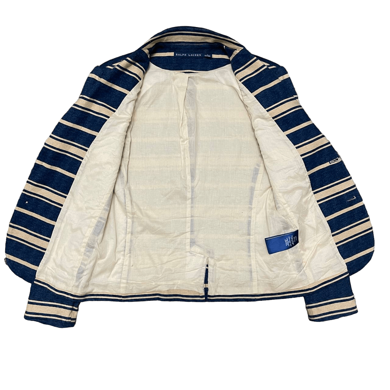 Polo Ralph Lauren Ralph Lauren Striped Coat Blazer Size US XS / EU 42 / 0 - 6 Thumbnail