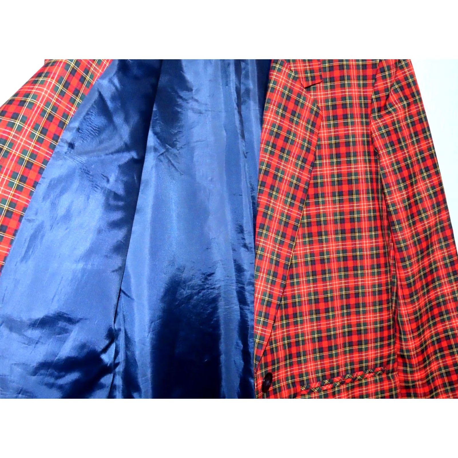 Pendleton VINTAGE Pendleton Blazer Women Red Tartan 10 100% Wool One Button Mid-Length Plaid Womens Blazer Mens? Size L / US 10 / IT 46 - 5 Thumbnail