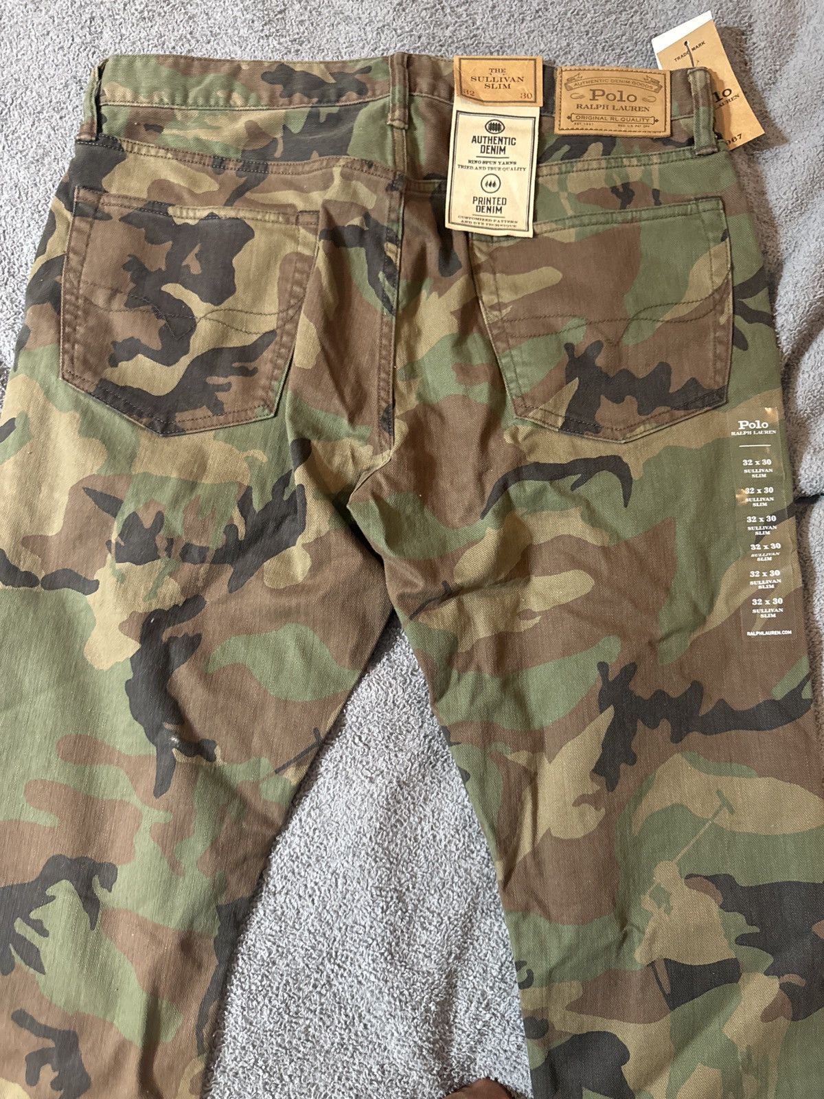 Polo Ralph Lauren Polo Ralph Lauren Cargo Denim Pants Size US 32 / EU 48 - 9 Thumbnail