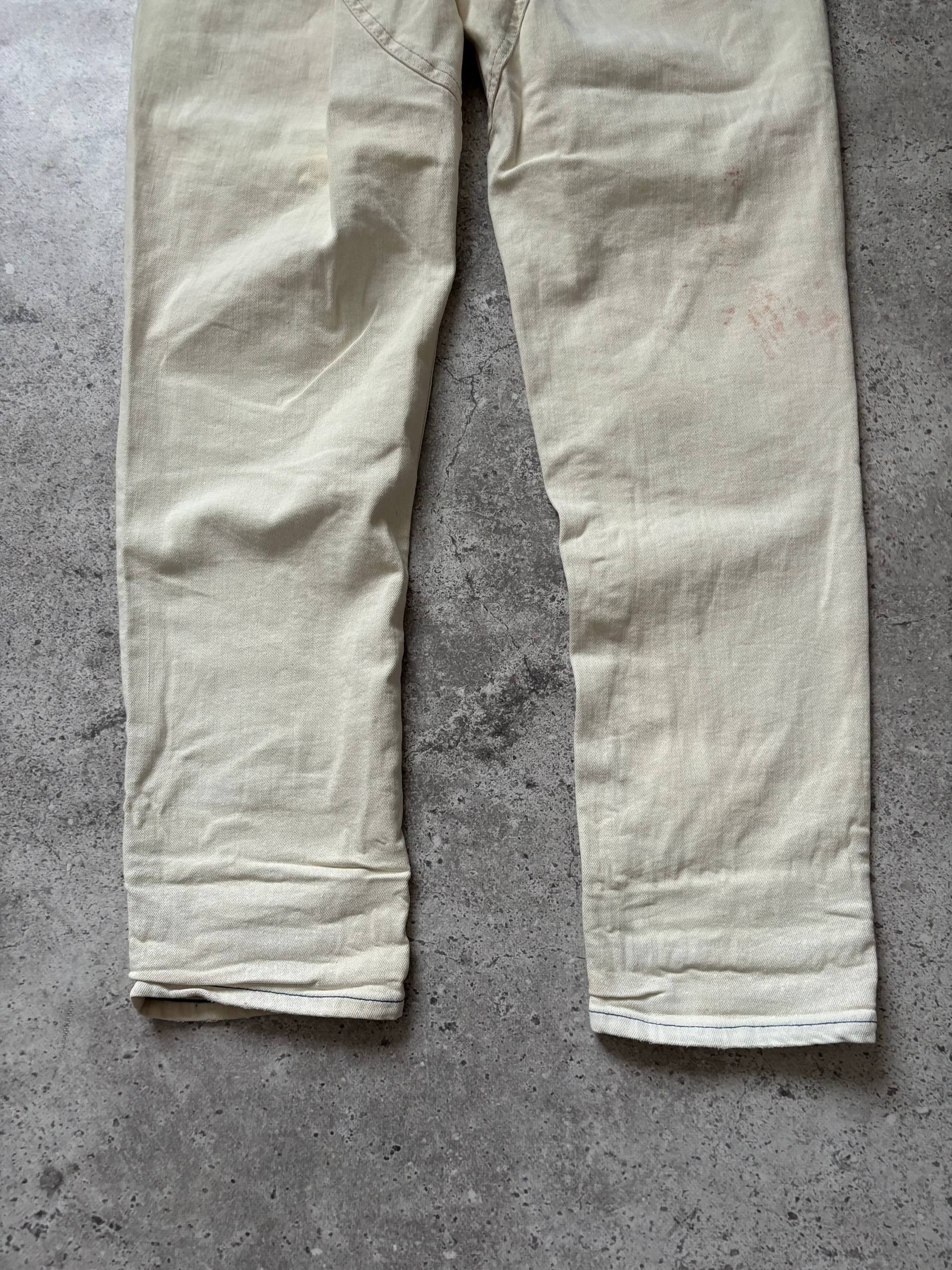 Japanese Brand Avant Garde High Use Patchwork Pants Waxed Cottone Size US 32 / EU 48 - 12 Thumbnail
