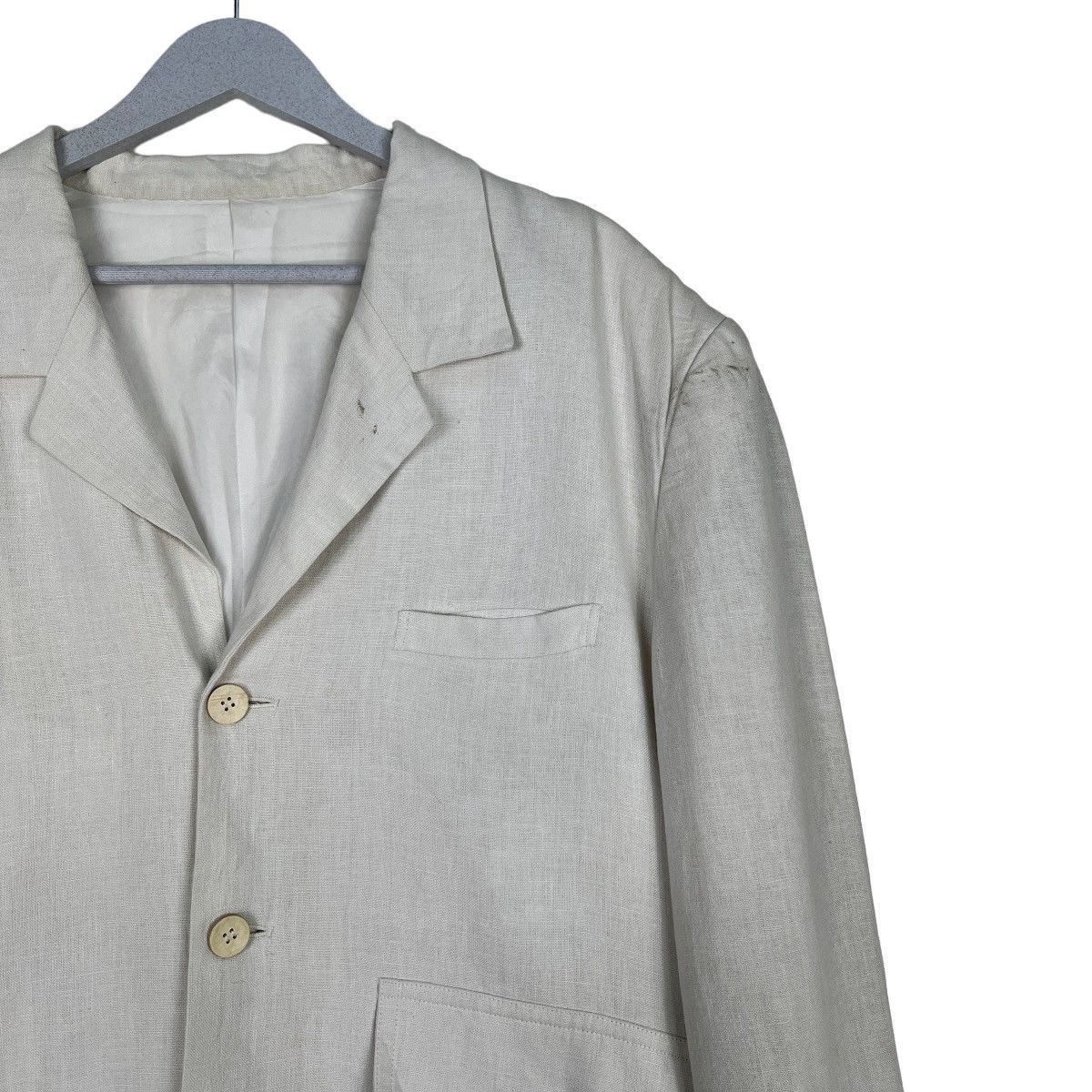 Issey Miyake 🔥 90s ISSEY MIYAKE MANDARIN BLAZER JACKET Size US L / EU 52-54 / 3 - 6 Thumbnail