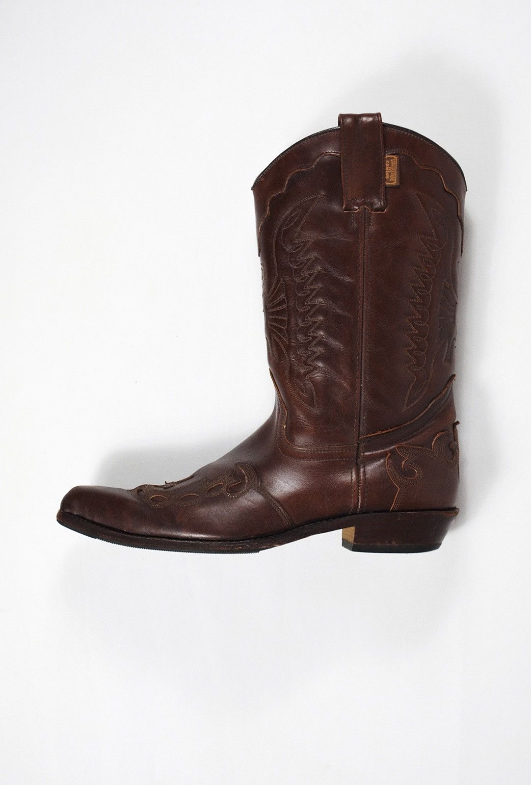 Genuine Leather Vintage Cowboy Valverde Del Camino Leather Boots 90s Y2K Size US 10 / EU 43 - 1 Thumbnail