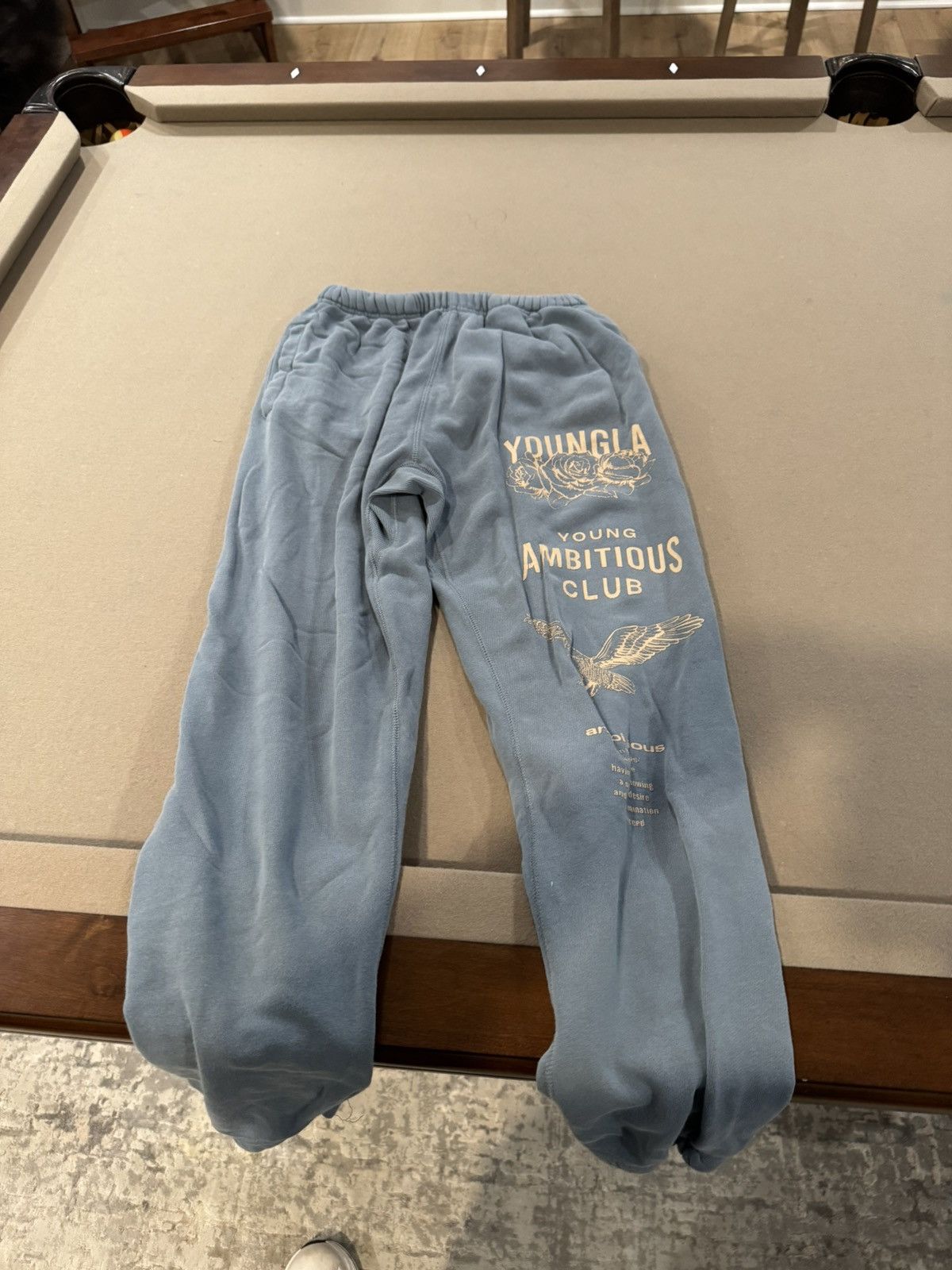 YoungLA Youngla Immortal Joggers (Blue) Size US 32 / EU 48 - 1 Thumbnail