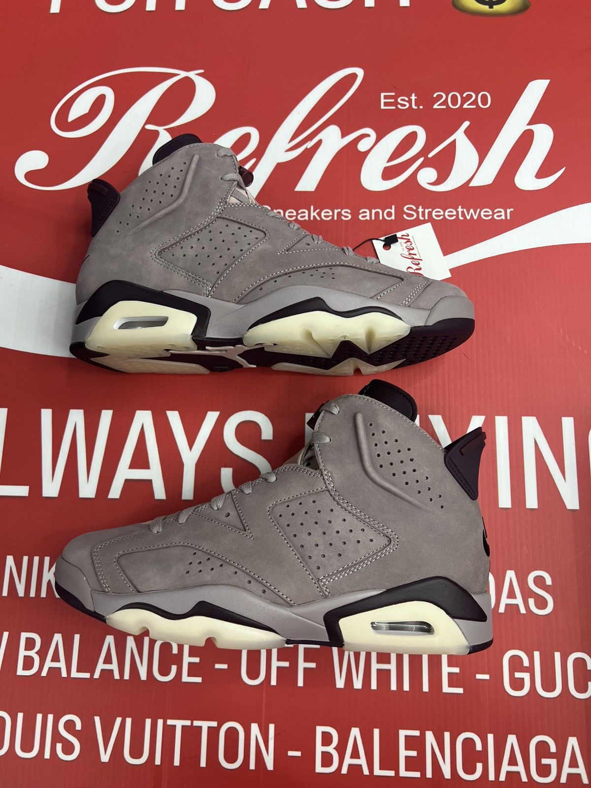Air Jordan 6 A Ma Maniere Smokey Mauve Size 9.5
