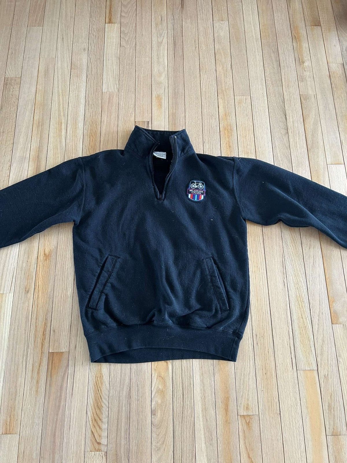 Champion Vintage 90s Champion Cycling Quarter-zip Size US M / EU 48-50 / 2 - 3 Thumbnail
