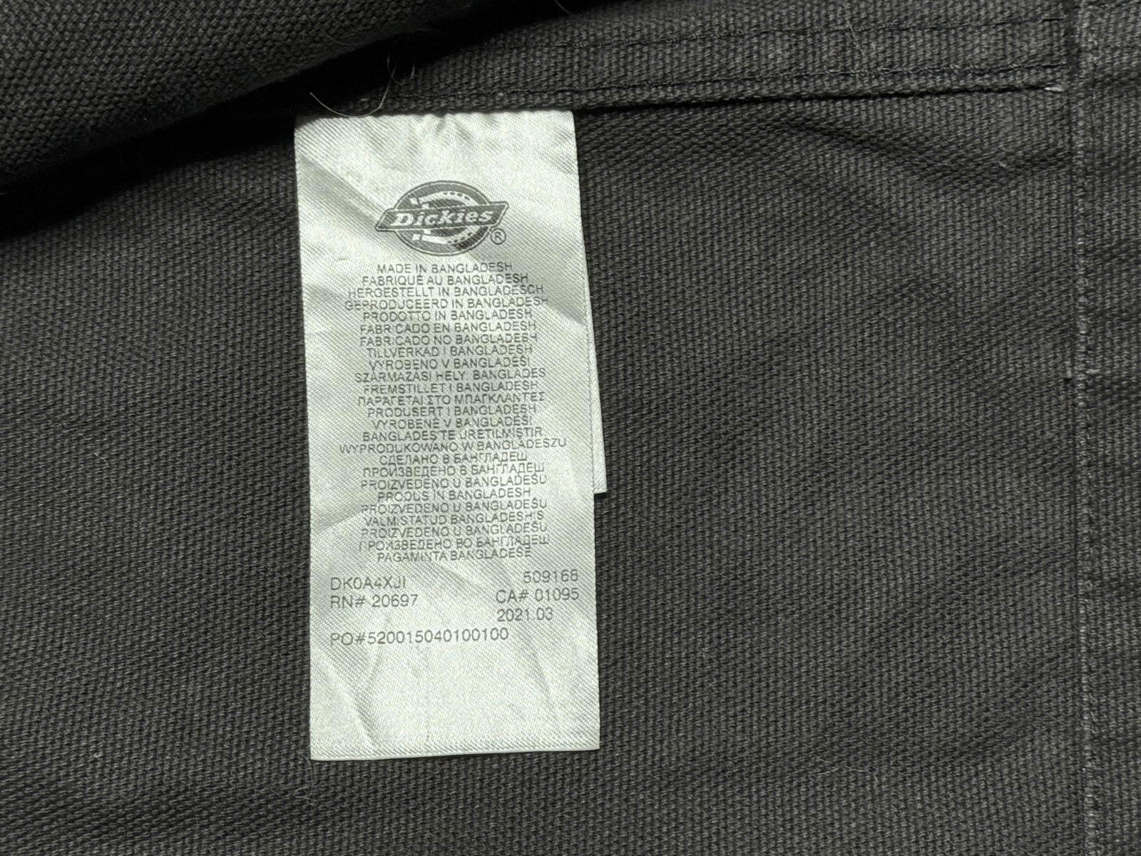 Dickies Dickies men's workwear jacket S Size US S / EU 44-46 / 1 - 5 Thumbnail