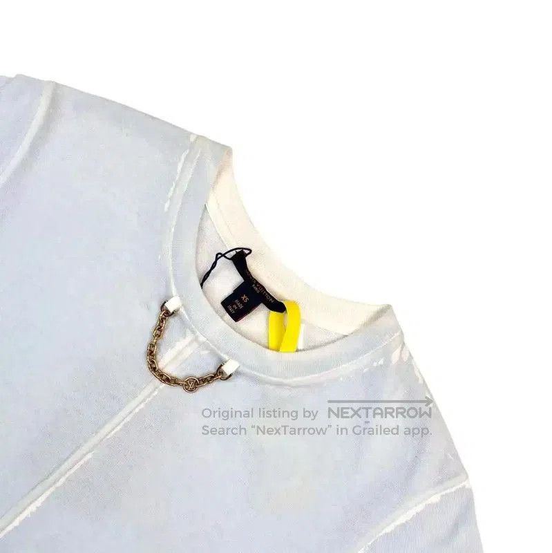 Louis Vuitton Louis Vuitton Light Blue Cotton T. Size XS / US 0-2 / IT 36-38 - 3 Thumbnail