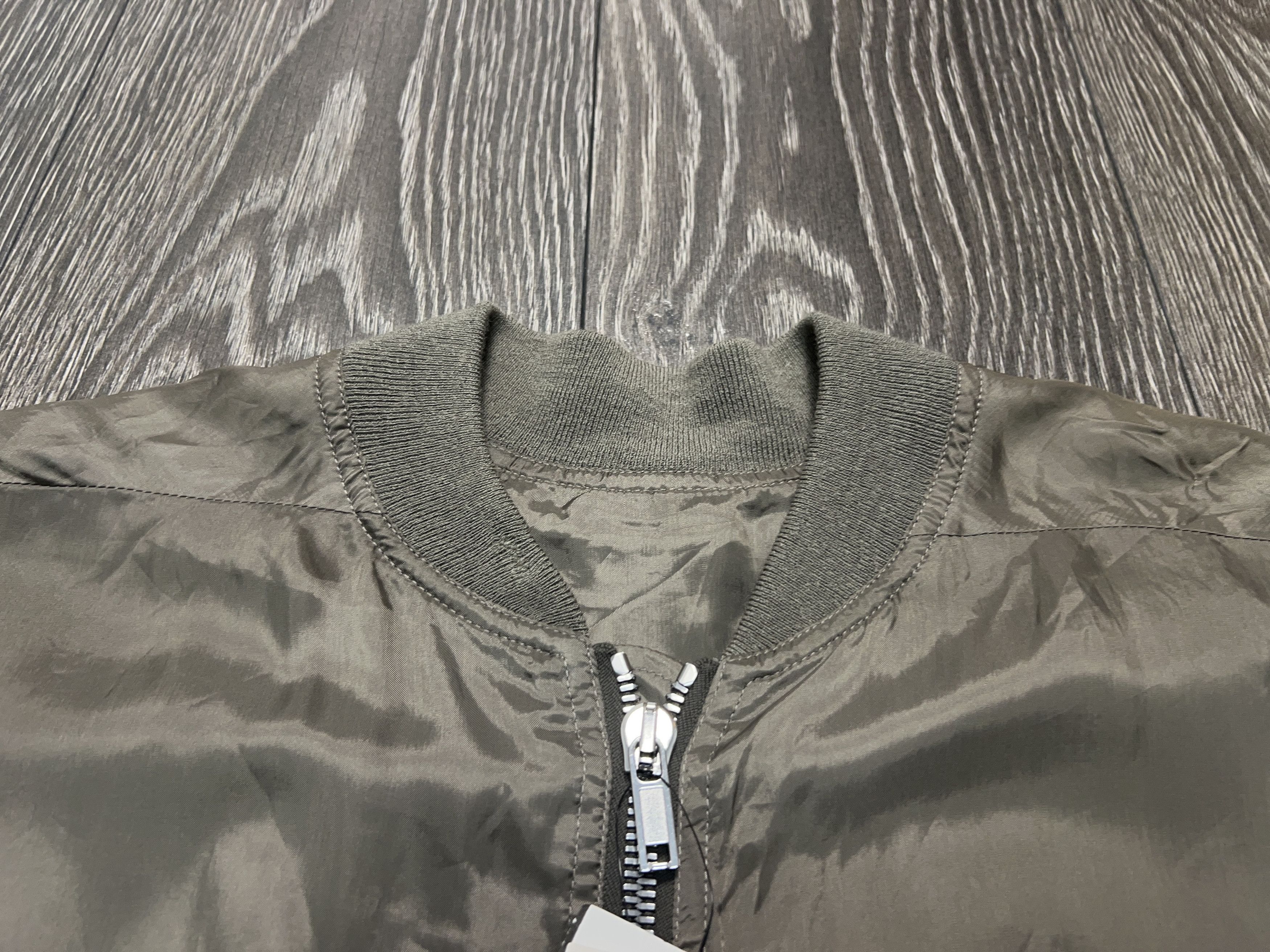 Rick Owens NWT Mens Jumbo Peter Flight Bomber Nylon Jacket Size 40 50 M Size US M / EU 48-50 / 2 - 6 Thumbnail