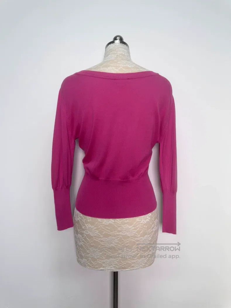 Vivienne Westwood Vivienne Westwood Rose Pink Saturn Embroidery Knit Seven-Q Size M / US 6-8 / IT 42-44 - 4 Thumbnail