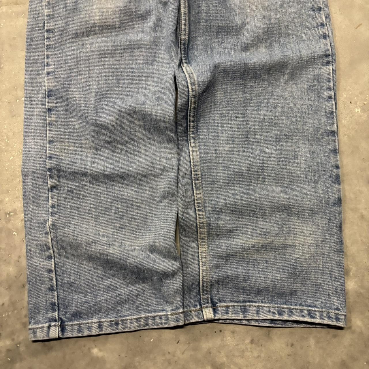 Japanese Brand × Vintage Crazy Vintage Y2K/2000s Light Wash Essential Denim Jeans! Size US 33 - 6 Thumbnail