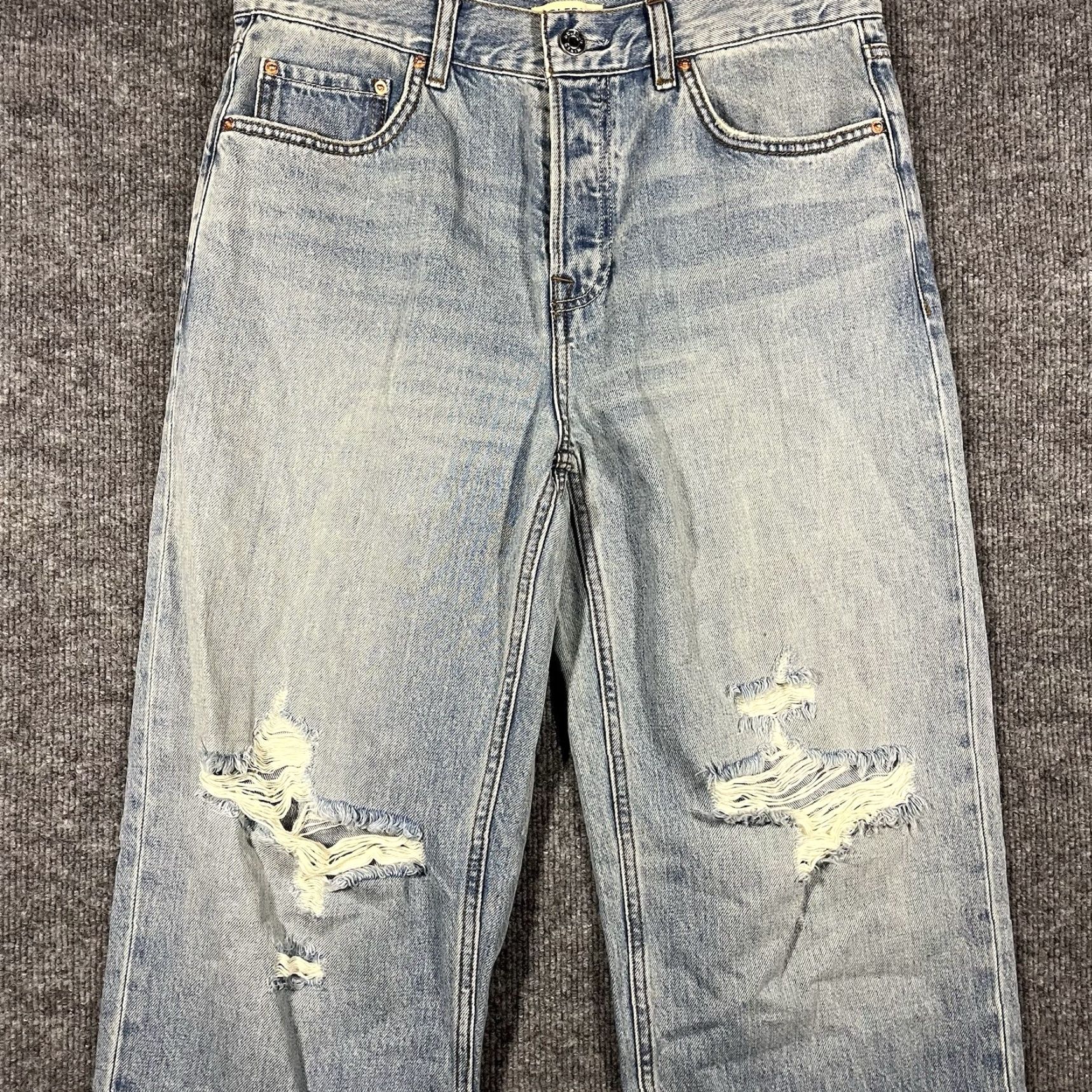 GRLFRND GRLFRND The Bella Boyfriend Jeans Women’s 27 NWT NEW Blue Safe 27 GRLFRND The Bella Boyfriend Jeans Women’s 27 NWT NEW Size 27" / US 4 / IT 40 - 6 Thumbnail