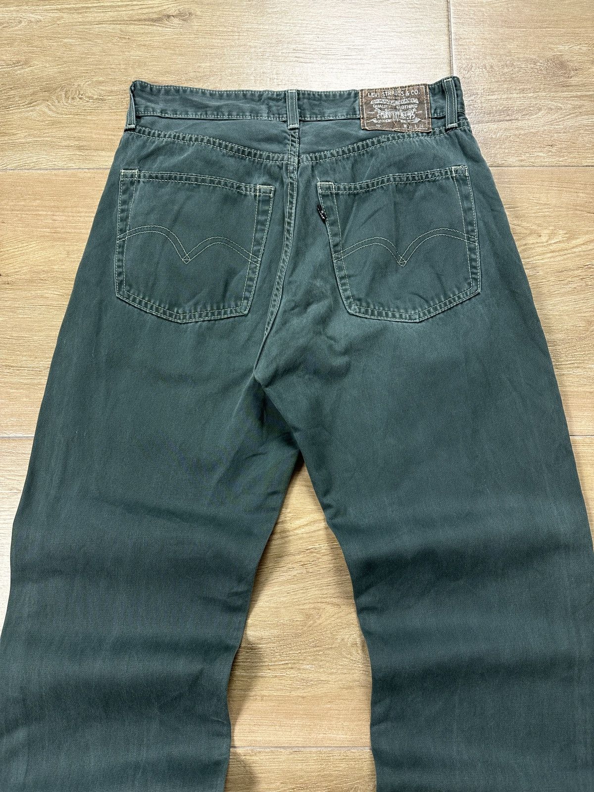 Levi's × Vintage Vintage 90s Levi's 401 Distressed Jeans Size US 32 / EU 48 - 2 Thumbnail