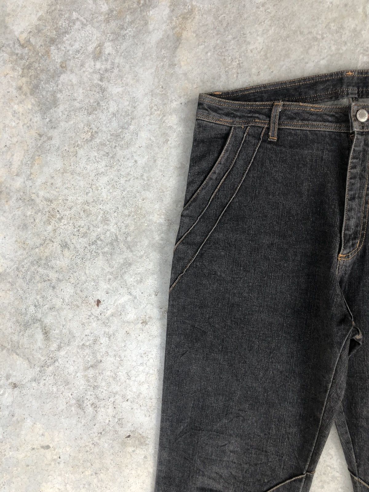 Vintage Japanese Playchess Flared Jeans Distressed Jeans Size US 32 / EU 48 - 4 Thumbnail