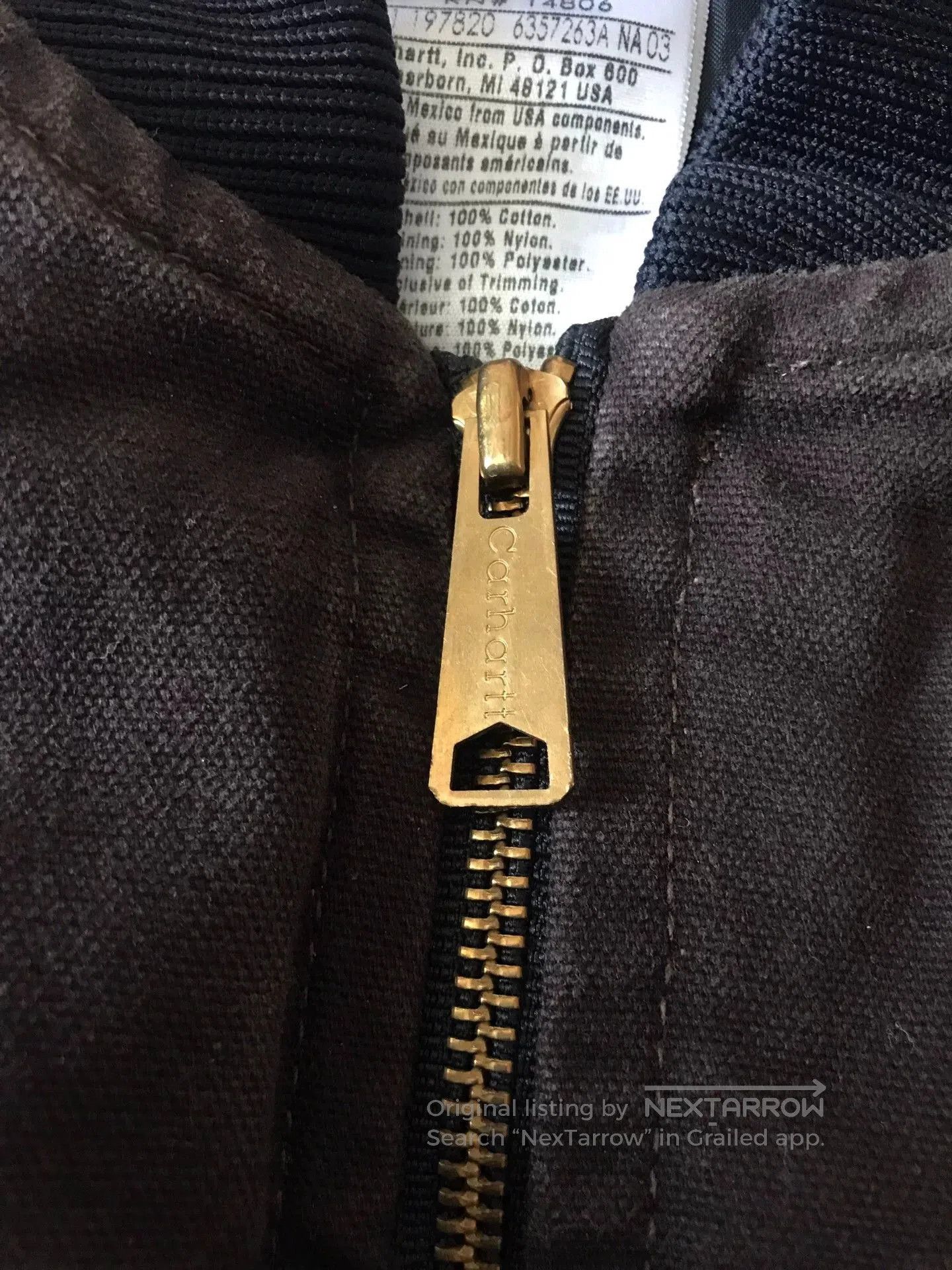 Carhartt Carhartt V02 Washed Canvas Work Vest. Size US L / EU 52-54 / 3 - 6 Thumbnail