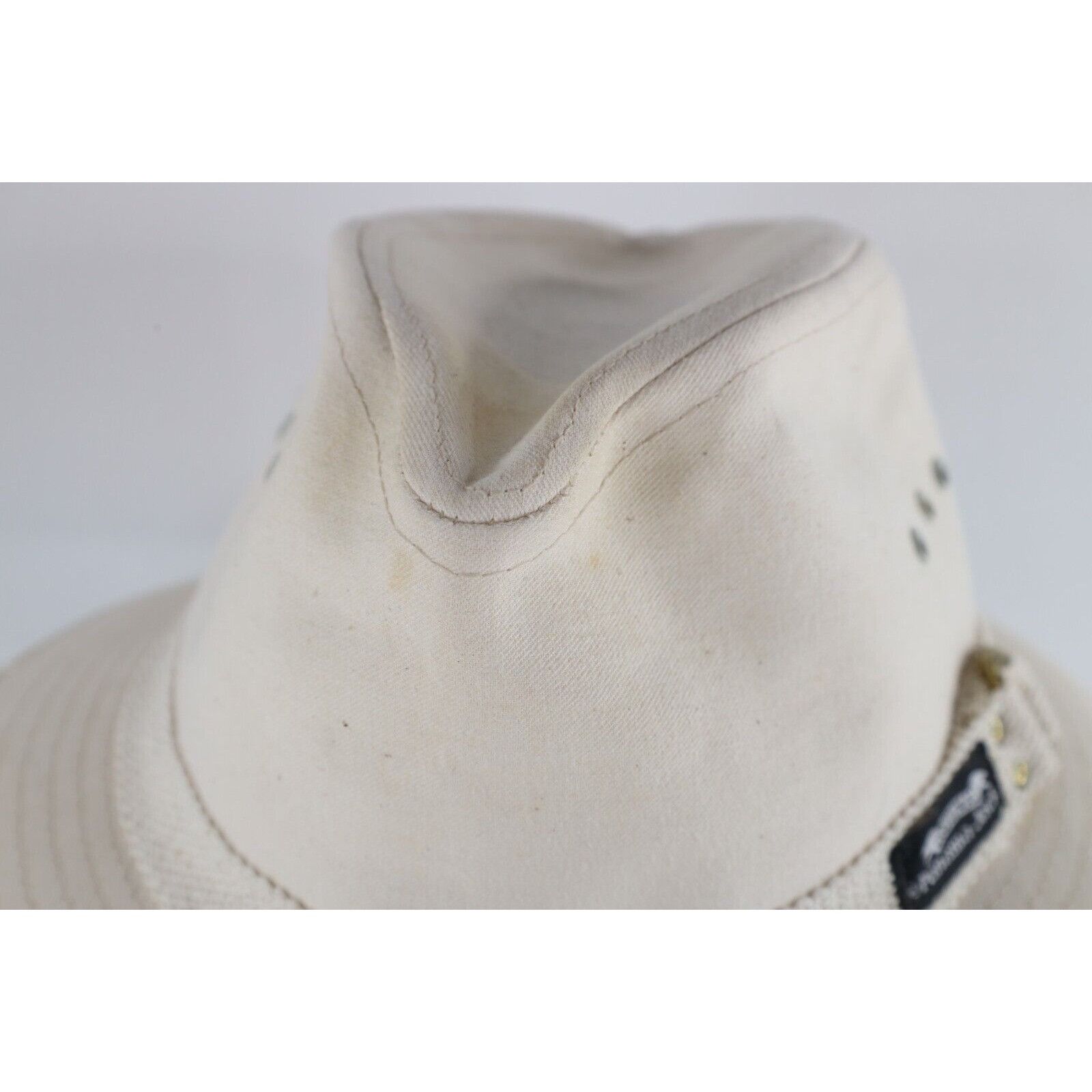 Panama Jack Vintage 90s Panama Jack Canvas Safari Bush Fedora Hat Size ONE SIZE - 2 Thumbnail