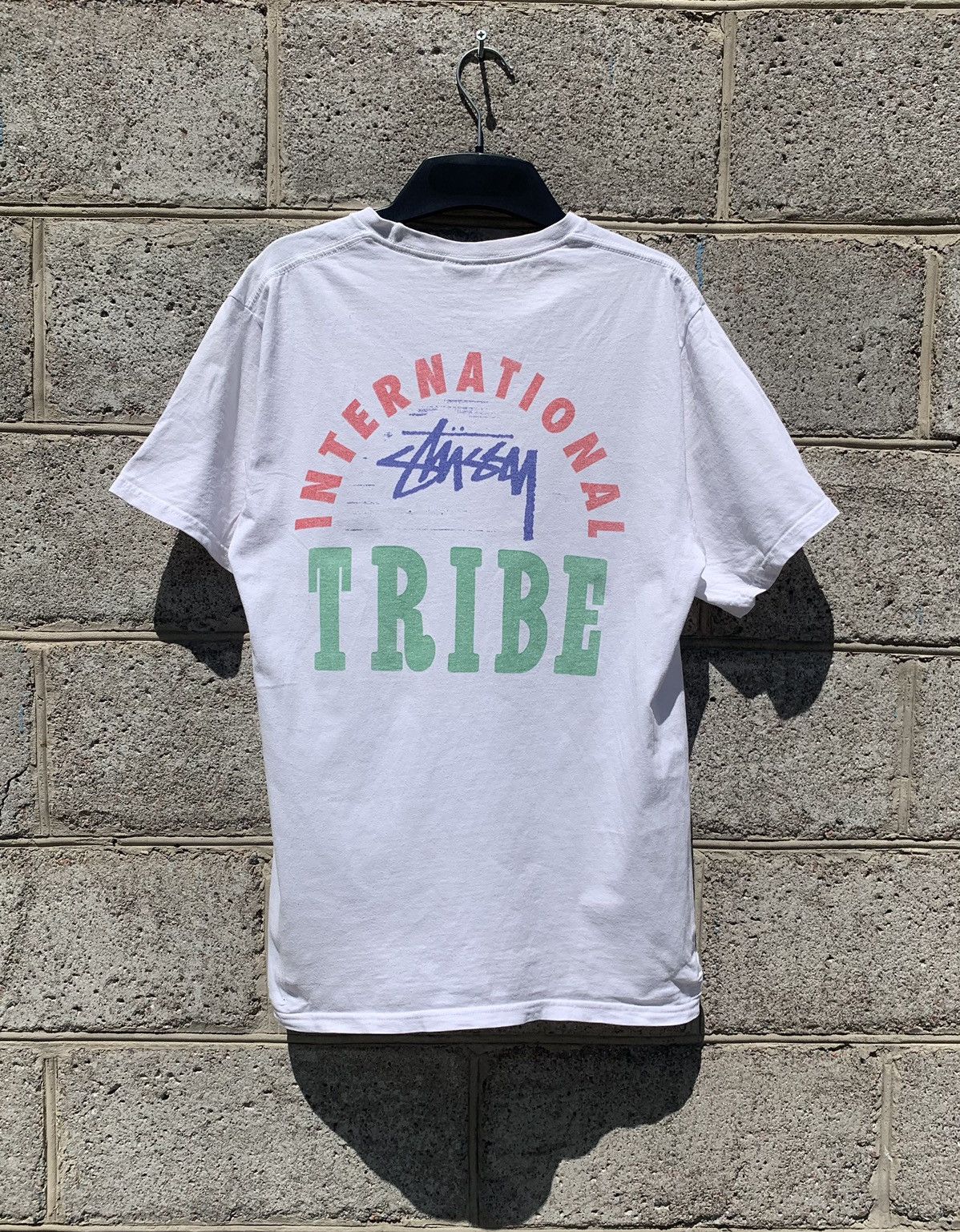 Stussy × Vintage Rare Vintage Stussy international tribe t shirt Size US M / EU 48-50 / 2 - 1 Thumbnail