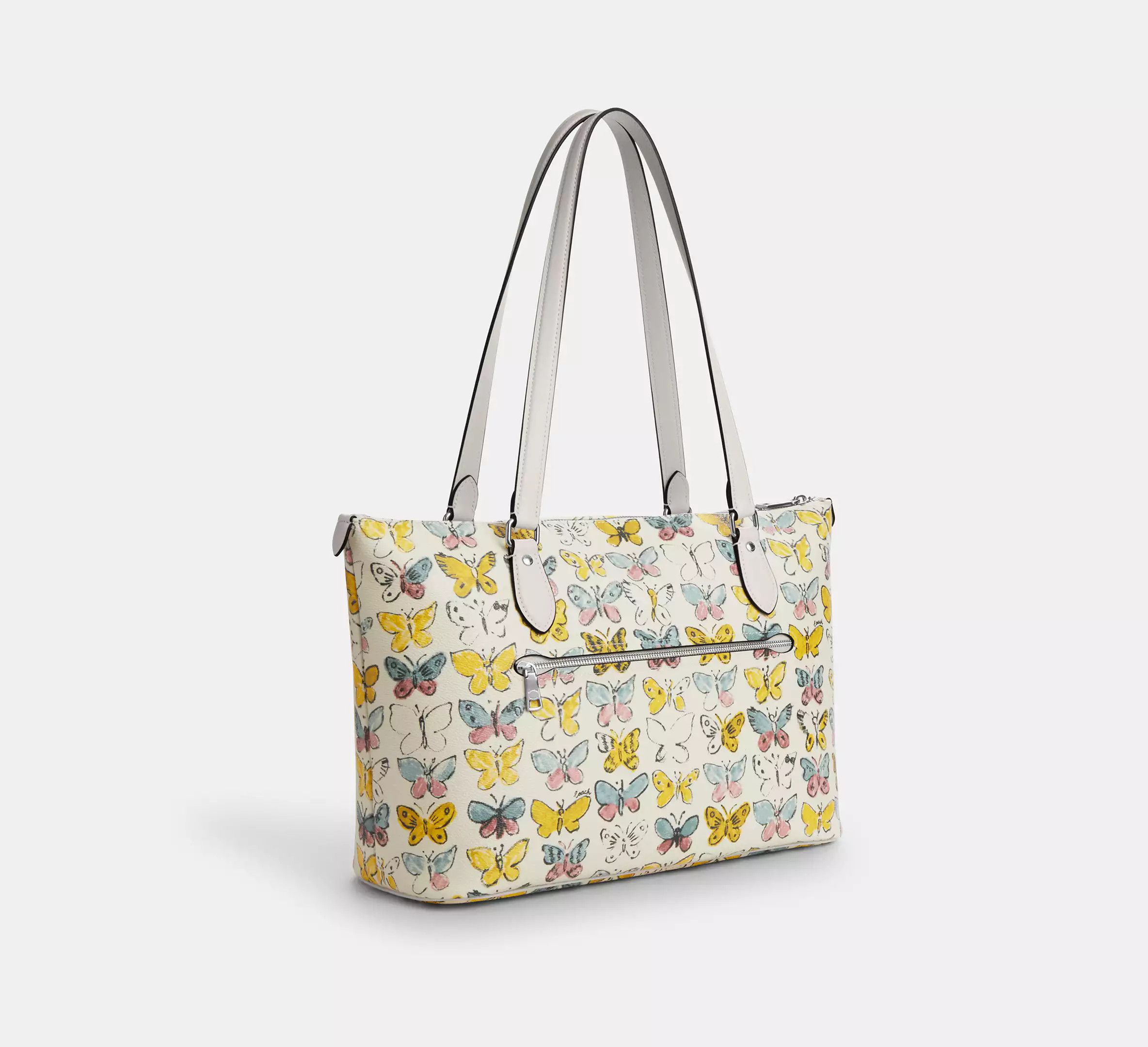 Coach Gallery Tote Bag With Butterfly Print CAR36 Size ONE SIZE - 8 Thumbnail