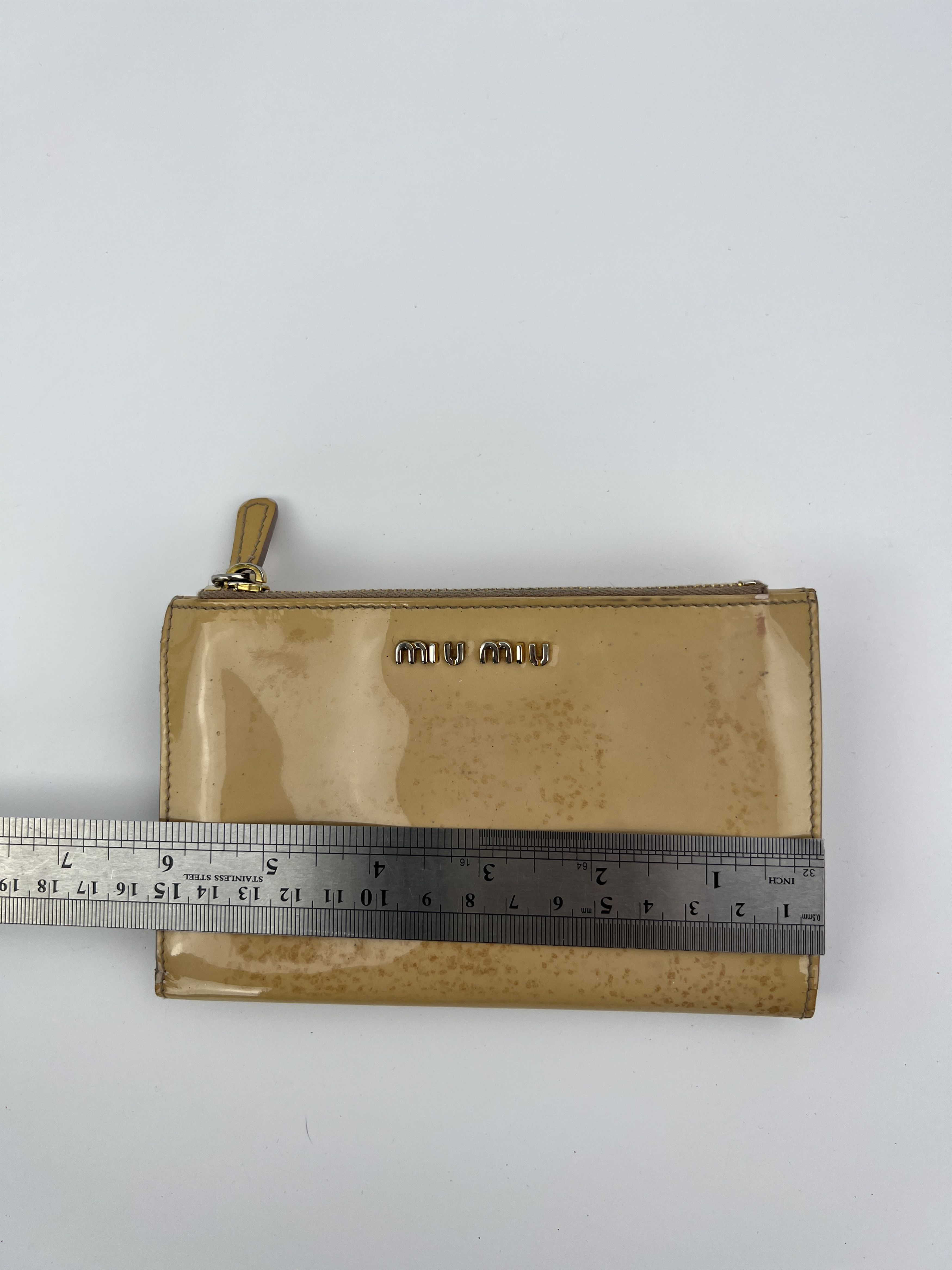 Miu Miu Vintage Miu Miu Patent Leather Wallet Size ONE SIZE - 14 Thumbnail