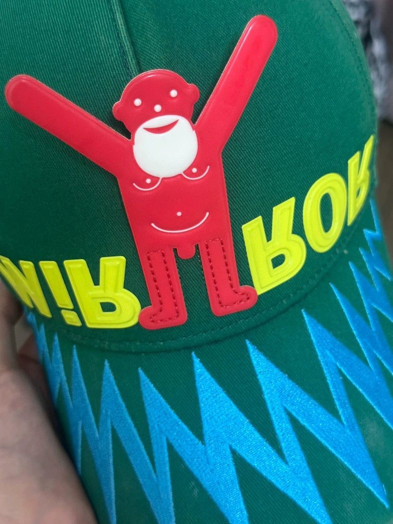 Walter van Beirendonck Green Doll Hat - dmc