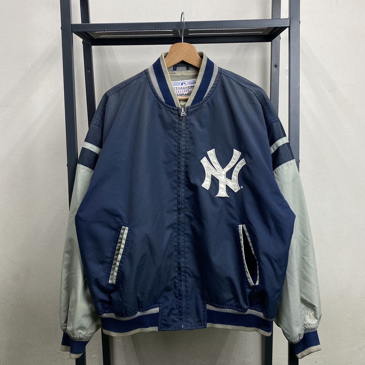 Mirage × New York Yankees × Vintage Vintage Mirage NY Yankees Bomber Jacket Size US M / EU 48-50 / 2 - 2 Thumbnail