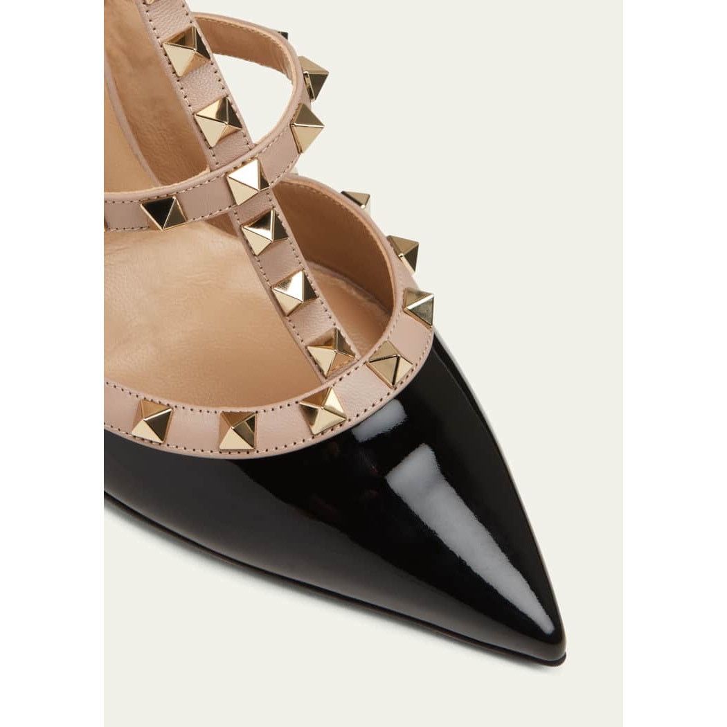 Valentino Valentino Garavani Rockstud 100mm Slingback Pumps sz 36.5 EU Size US 6.5 / IT 36.5 - 5 Thumbnail