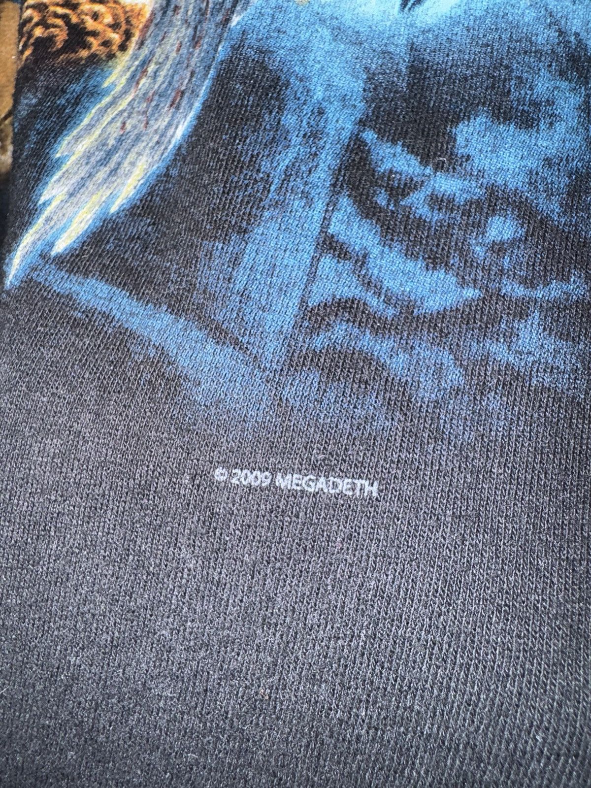 Band Tees × Megadeth × Vintage 2009 Megadeth Vintage Tee Size US XL / EU 56 / 4 - 4 Thumbnail