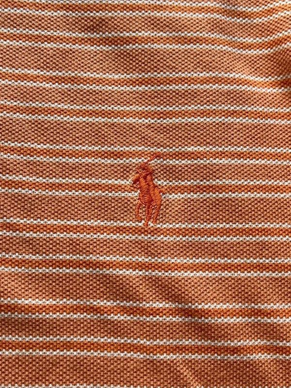 Polo Ralph Lauren Polo Ralph Lauren Size M Small Pony Rugby Shirt Orange Size US M / EU 48-50 / 2 - 8 Thumbnail