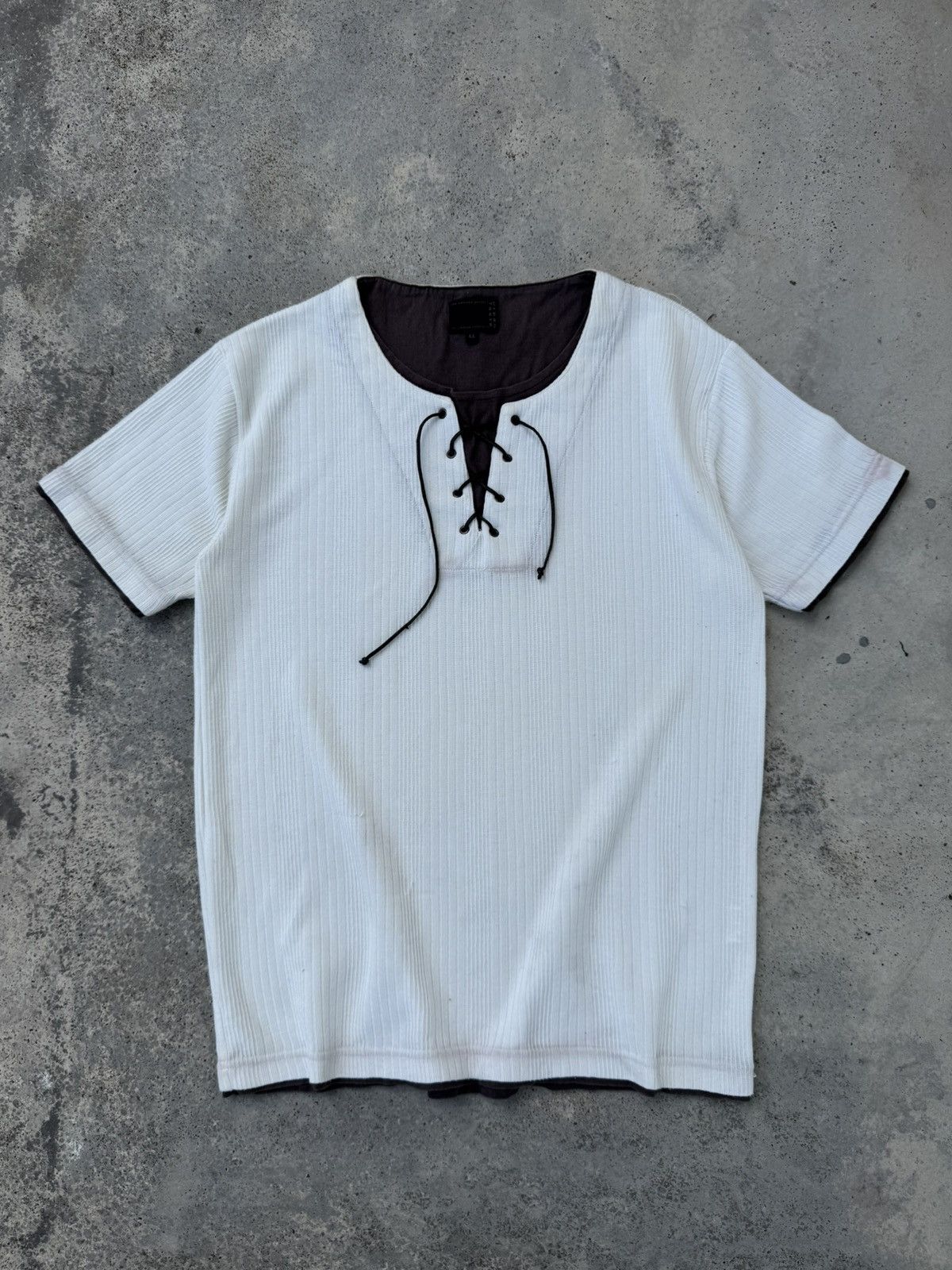 トップス IFSIXWASNINE laceup cut sew トップス IFSIXWASNINE laceup cut sew IF SIX WAS NINE