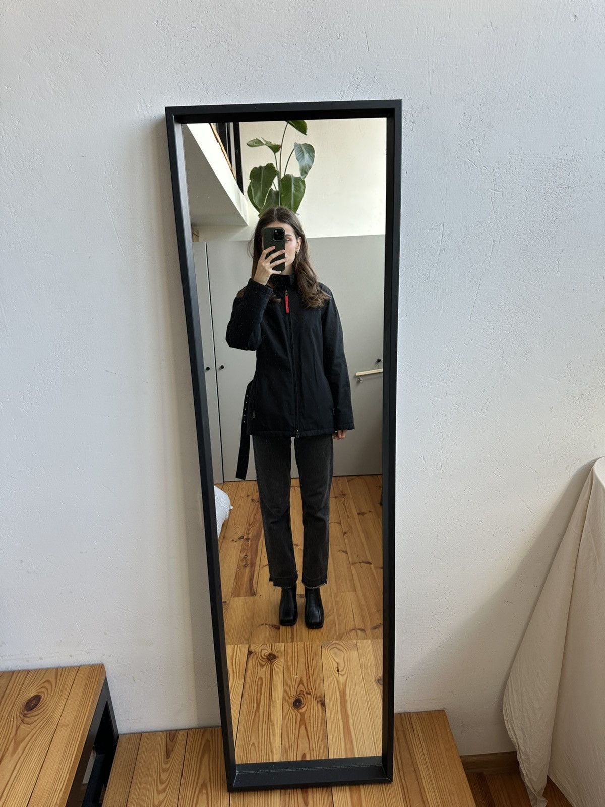 Prada Prada Gore-Tex Black Women’s Jacket Made In Romania Size M / US 6-8 / IT 42-44 - 4 Thumbnail