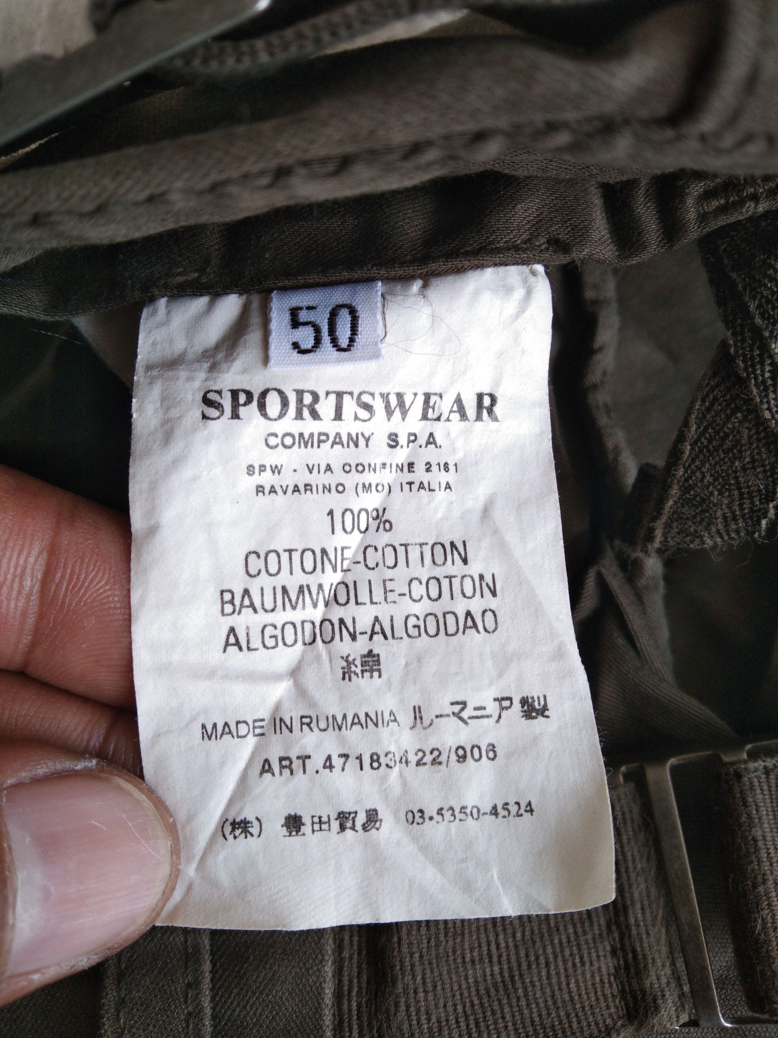 C.P. Company Vintage C.P. Company Cargo Pants 32x29 Size US 32 / EU 48 - 12 Thumbnail
