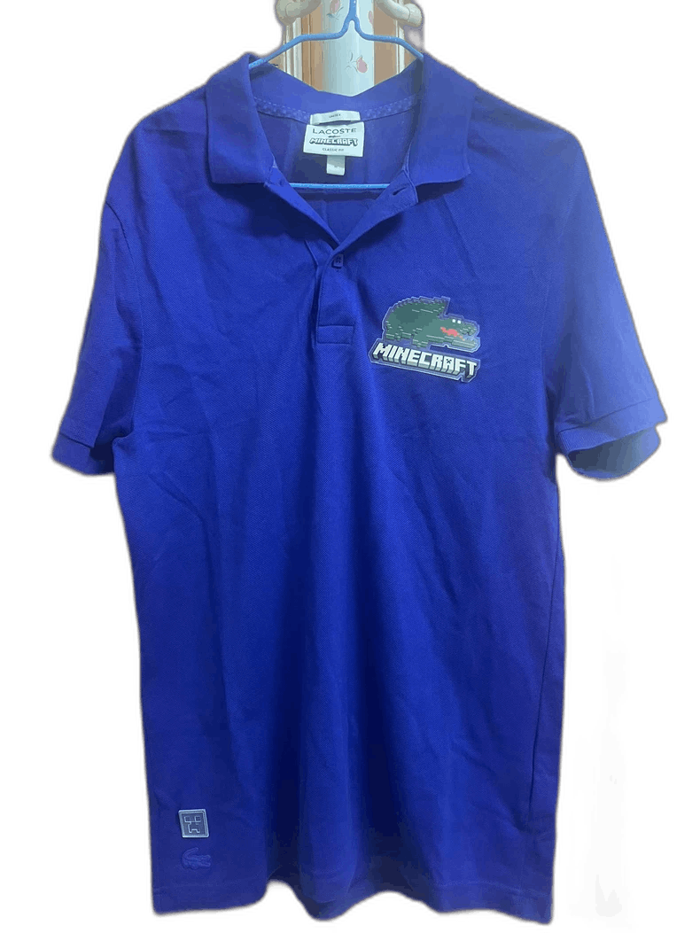 Lacoste Lacoste x Minecraft Short Sleeve Polo Shirt-yf Size US M / EU 48-50 / 2 - 1 Thumbnail