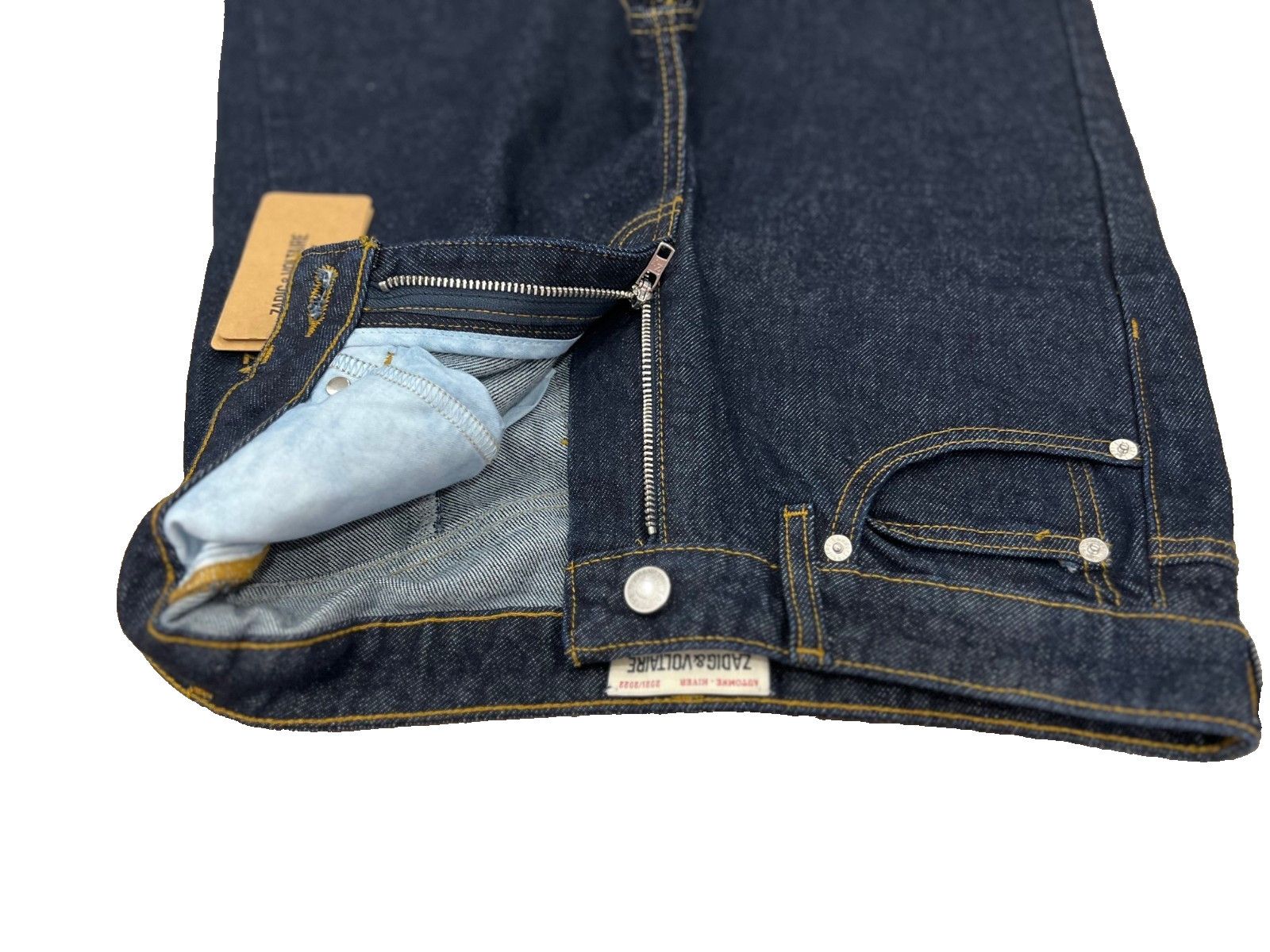 Zadig & Voltaire Zadig & Voltaire Poete Bootcut Flare Denim Jeans in Brut 26 Size 26" / US 2 / IT 38 - 5 Thumbnail