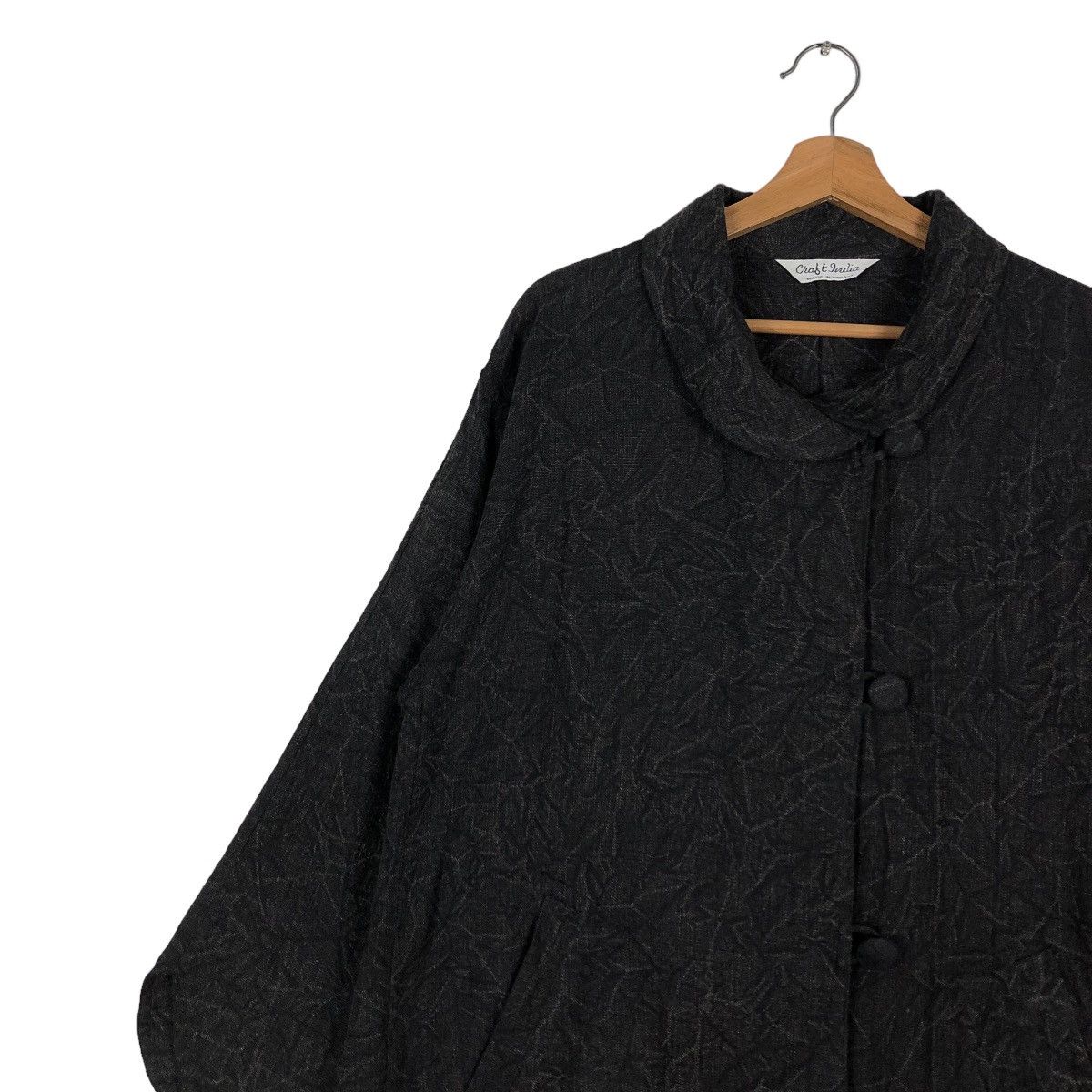 Designer 📌VINTAGE LONG JACKET EMBROIDERED DESIGN ISSEY MIYAKE Size US M / EU 48-50 / 2 - 11 Thumbnail