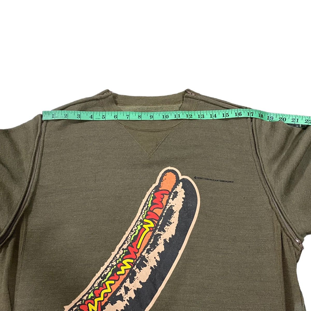 Jun Takahashi × Undercover × Vintage Undercover Small-Parts Hotdog/Glizzy Sweater AW99-00 Size US M / EU 48-50 / 2 - 23 Thumbnail