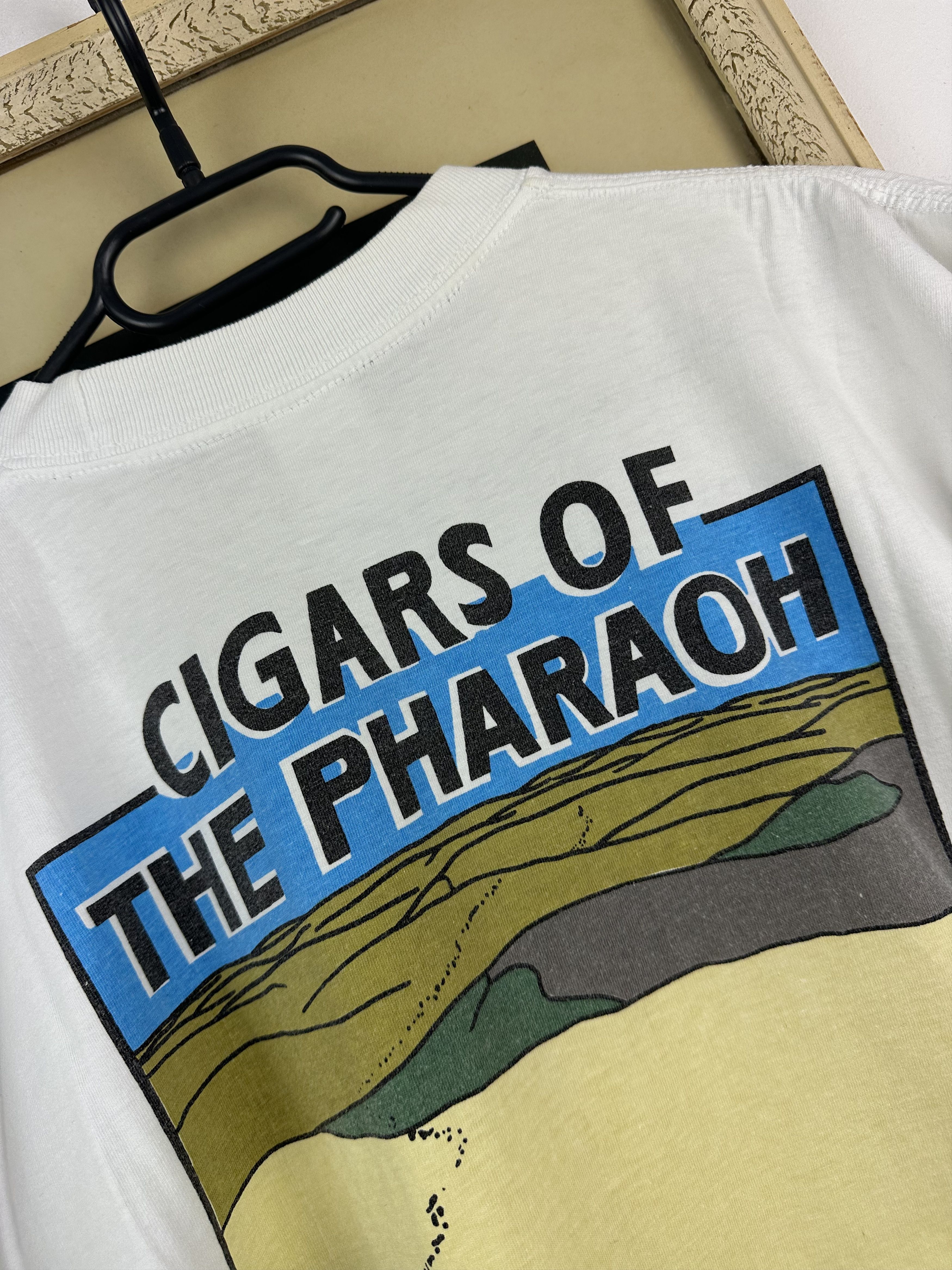 Cartoon Network × Vintage Vintage Adventures Tintin Cigaras Pharaon Shirt Tee Rare Size US L / EU 52-54 / 3 - 9 Thumbnail