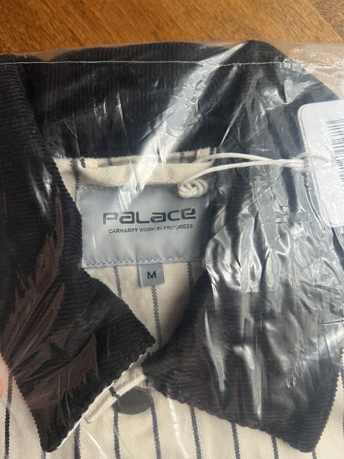 Carhartt × Palace Palace Carhartt WIP Michigan Coat Pinstripe 