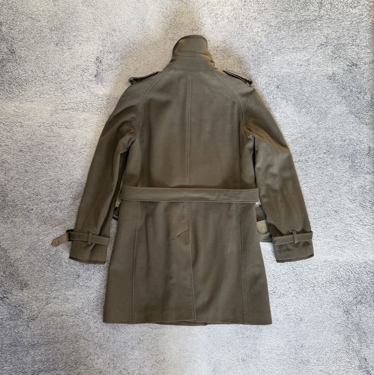 Burberry Burberry Women Trench Coat Wool Cashmere Belted UK8 USA6 Size M / US 6-8 / IT 42-44 - 14 Thumbnail