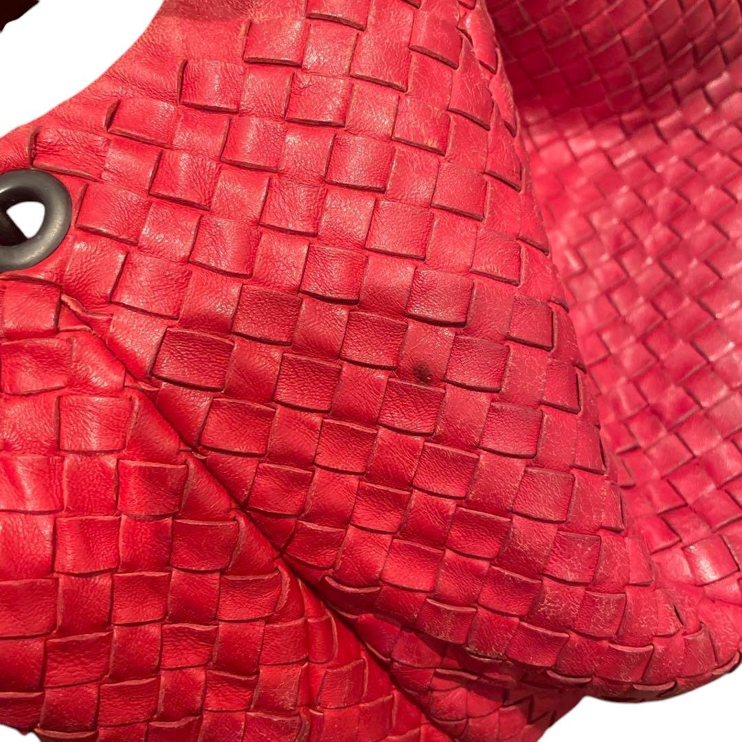 Bottega Veneta Bottega Veneta - Shoulder Bag Campanna Intrecciato Bordeaux Size ONE SIZE - 10 Thumbnail