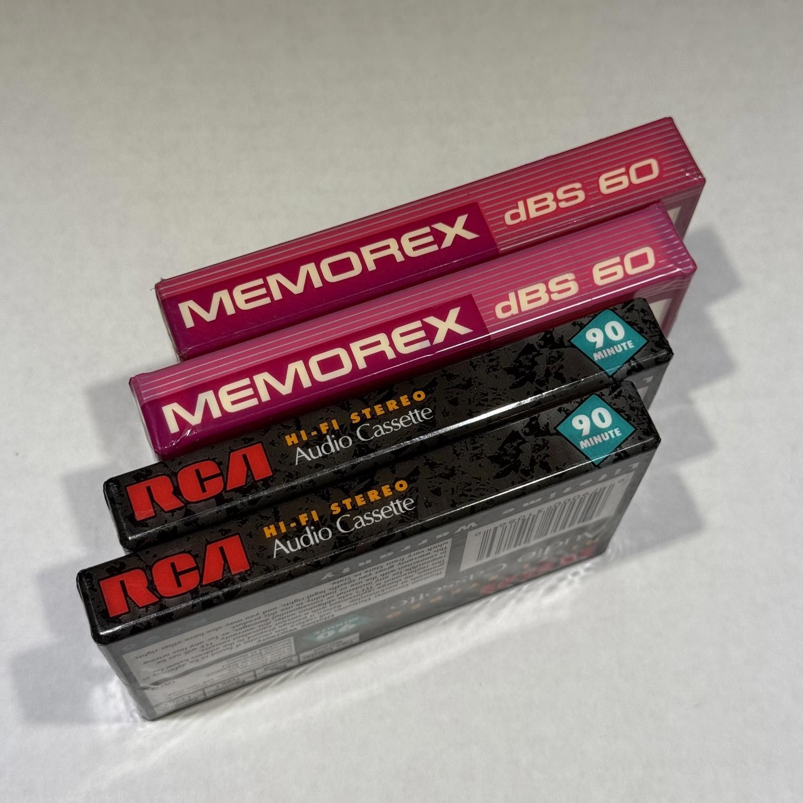 Designer DS Vtg 90s RCA & Memorex Hi-Fi Stereo Audio Cassette Tapes Size ONE SIZE - 3 Thumbnail