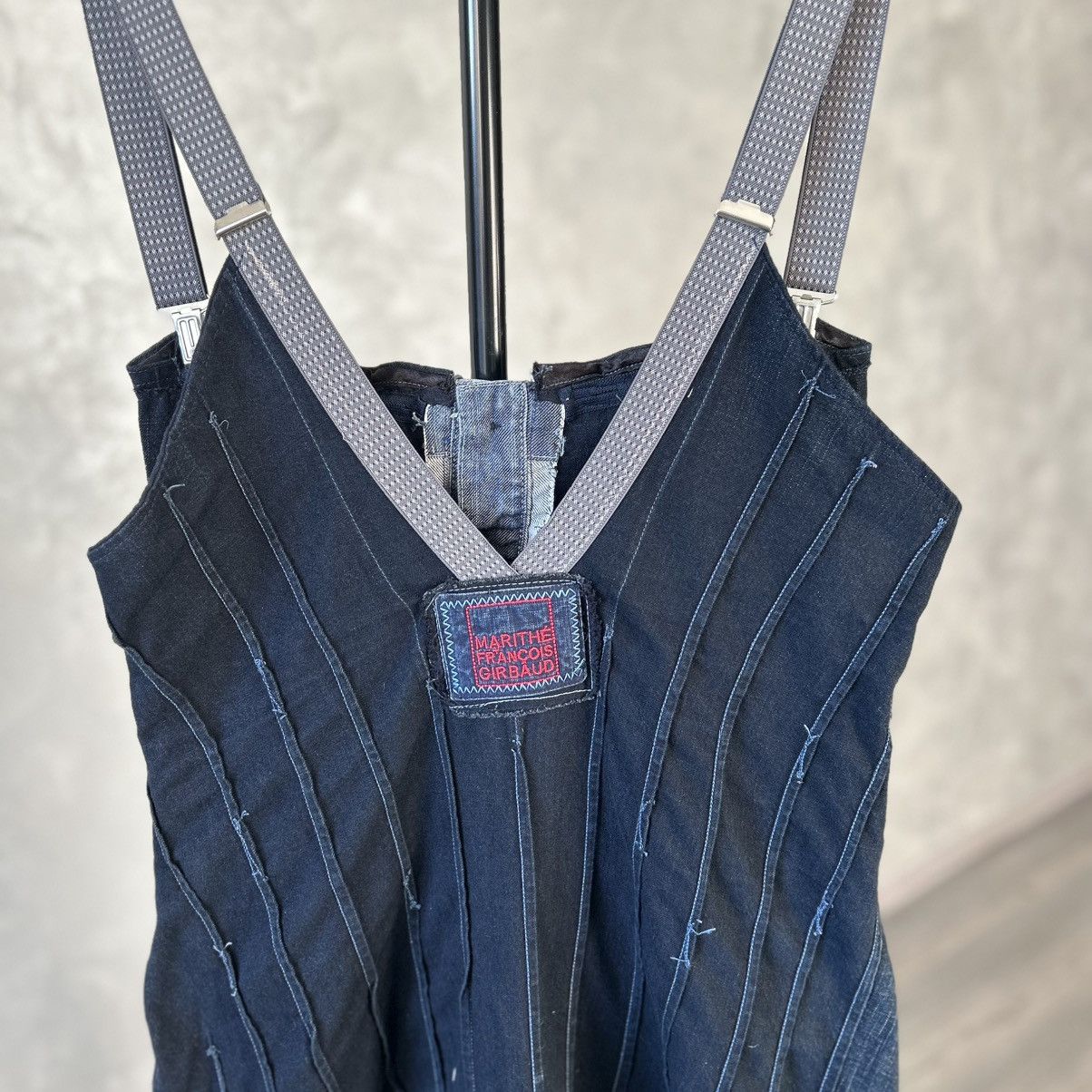 Marithe + Francois Girbaud Marithe Francois Girbaud Avabtgarde Denim Y2K Dress Size M / US 6-8 / IT 42-44 - 10 Thumbnail