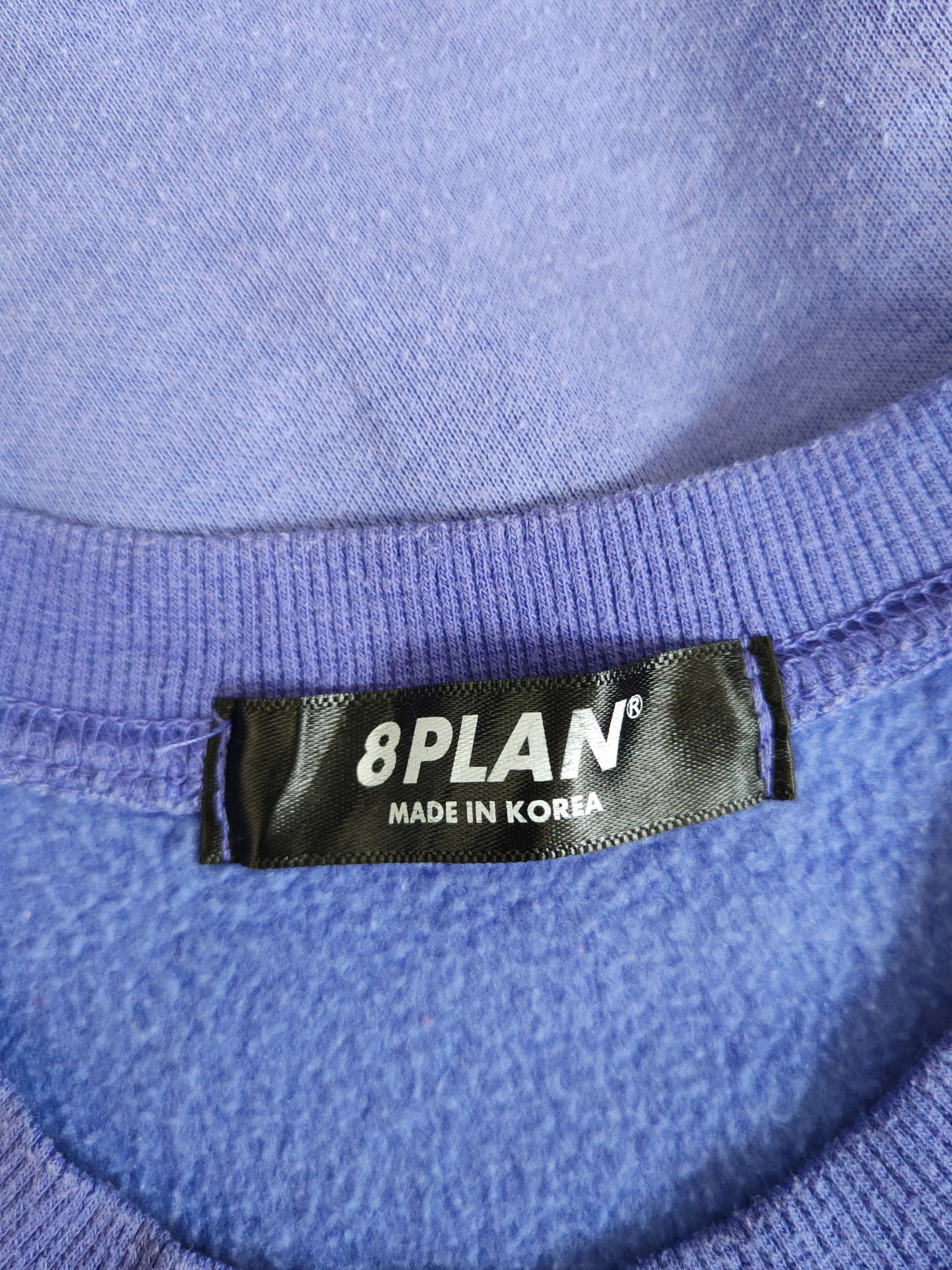 Japanese Brand 8 Plan Purple vintage Sweatshirts #S2601 Size US L / EU 52-54 / 3 - 10 Thumbnail