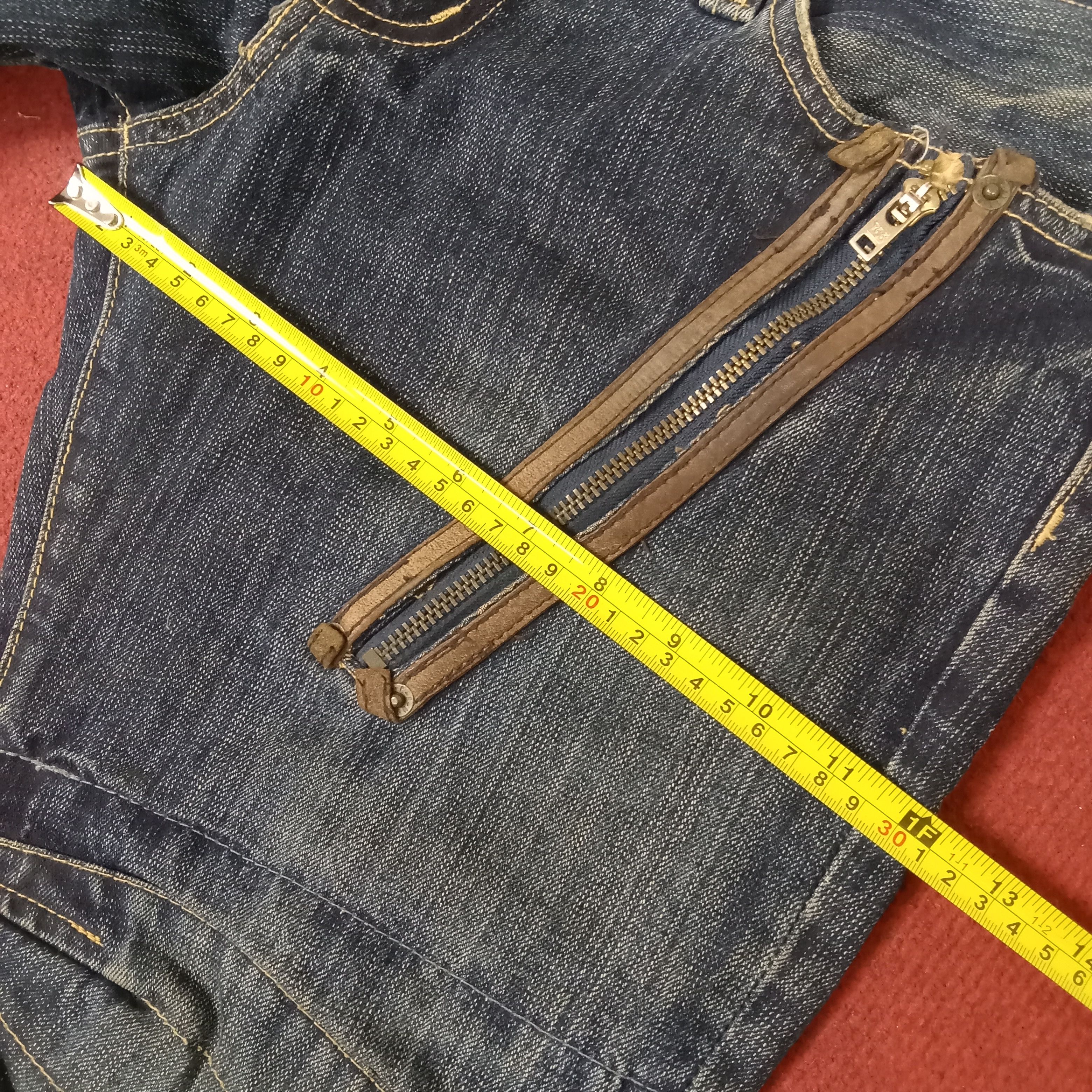 Japanese Brand × PPFM × Vintage PPFM Japanese Brand Fashion Rock Punk Style Jeans Size US 31 - 9 Thumbnail