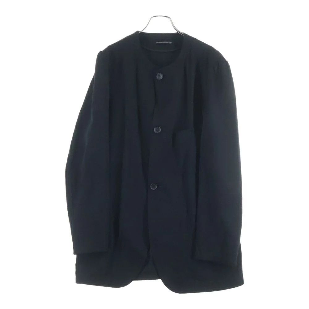 Yohji Yamamoto Yohji Yamamoto POUR HOMME 19AW Replica Collarless Jacket Size US M / EU 48-50 / 2 - 1 Thumbnail