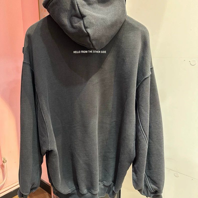 Balenciaga Balenciaga Alien Head Hoodie 2501-Nextarrow Size US XXS / EU 40 - 2 Thumbnail