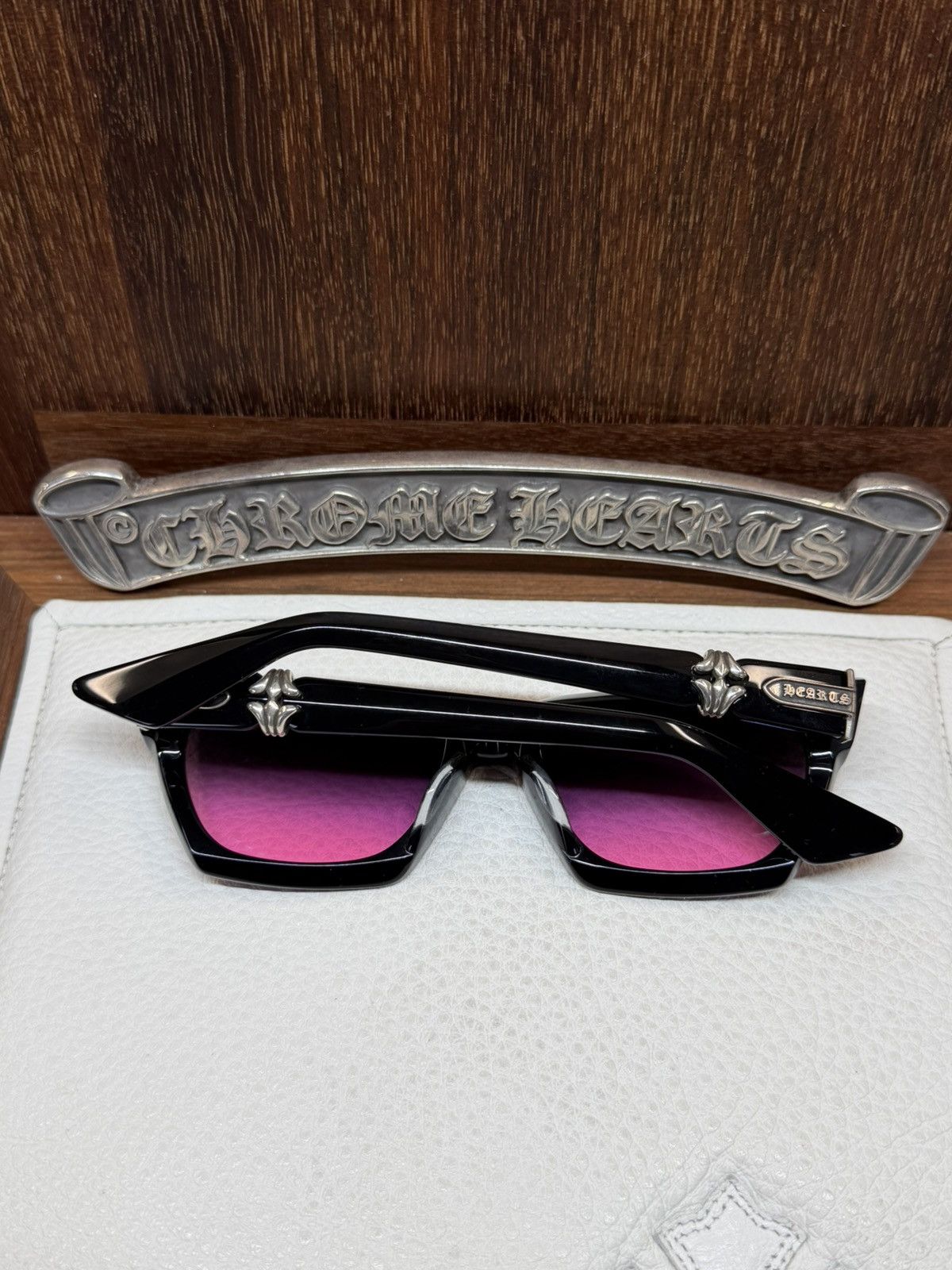 Chrome Hearts Chrome Hearts Cliterally Sunglasses Size ONE SIZE - 1 Thumbnail