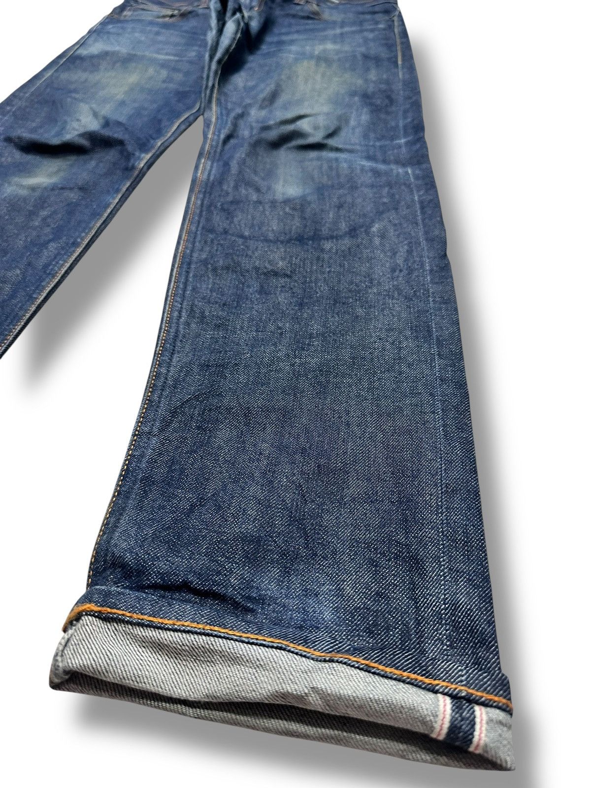 Jil Sander × Uniqlo Uniqlo +J Slim Fit Selvedge Japan Denim Jeans With Faded Size US 34 / EU 50 - 17 Thumbnail