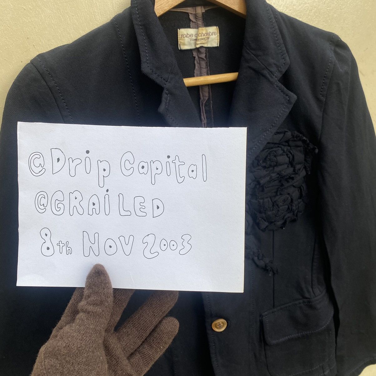 Comme des Garcons AD1999 Comme Des Garcons Robe De Chambre Coat Size XS / US 0-2 / IT 36-38 - 2 Thumbnail