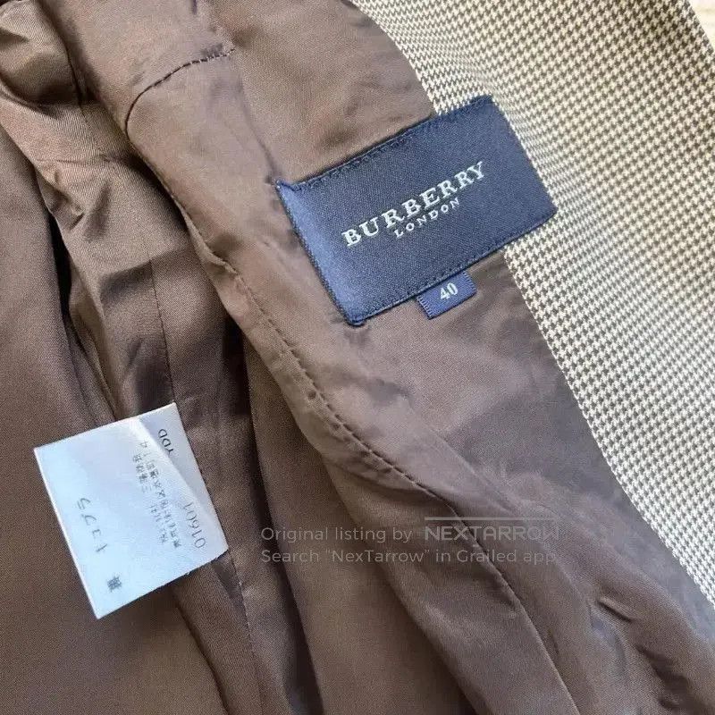 Burberry Burberry Multicolor Wool Ladies Jacket. Size L / US 10 / IT 46 - 7 Thumbnail