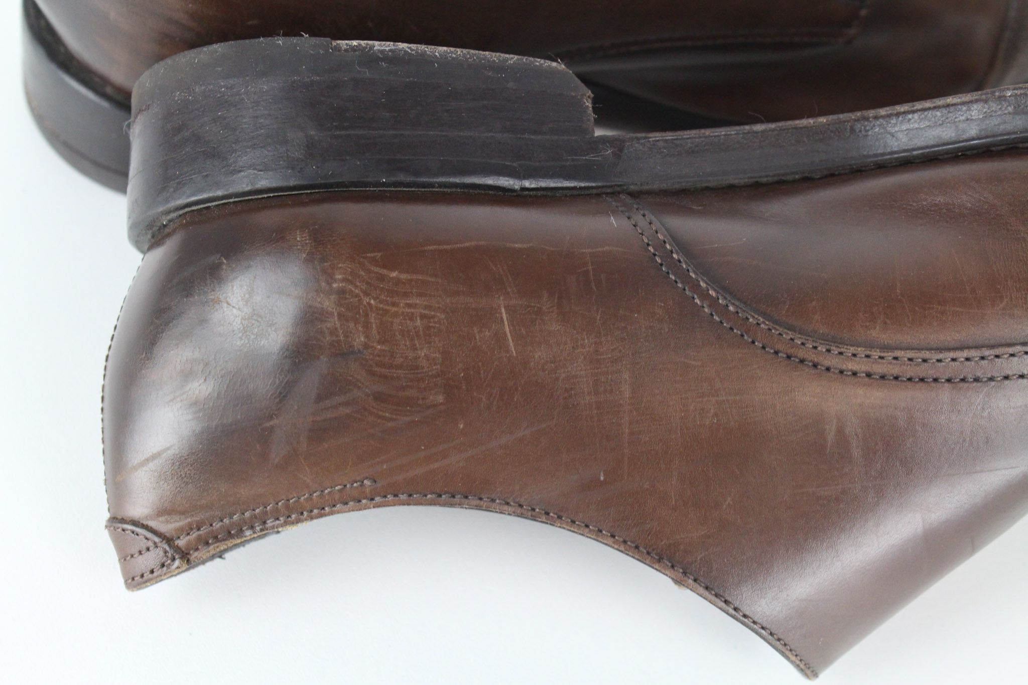 Suitsupply EU39.5 Brown Double Monk Leather Shoes 73440 Size US 6.5 / EU 39-40 - 13 Thumbnail