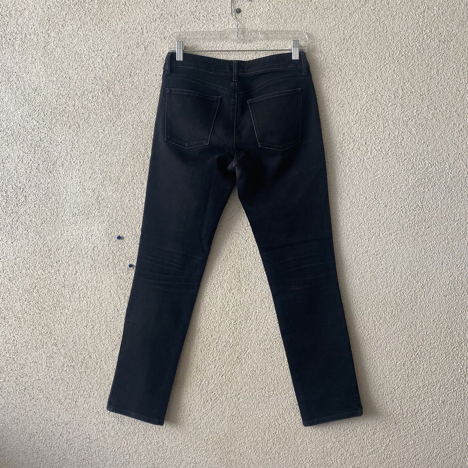 DL1961 DL1961 Womens Jeans Black Coco Curvy Straight Mid Rise Dark Size 27" / US 4 / IT 40 - 11 Thumbnail